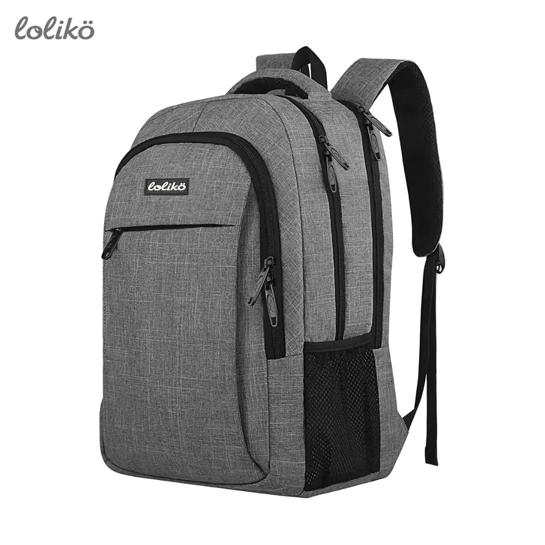 Sac à dos polyvalent gris Lolikö