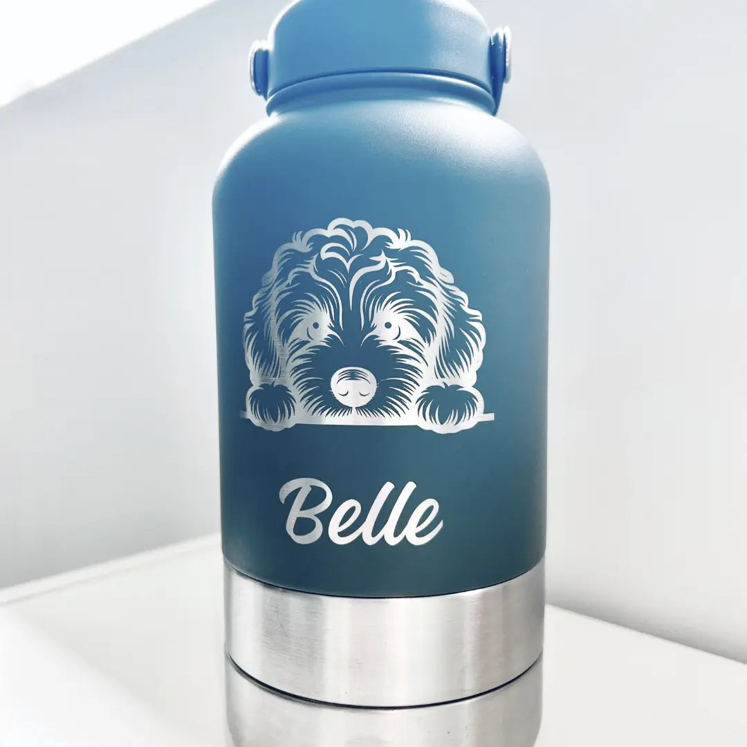 Bouteille de voyage Nelly & Cie 3-en-1 grise Nelly et Cie inc.