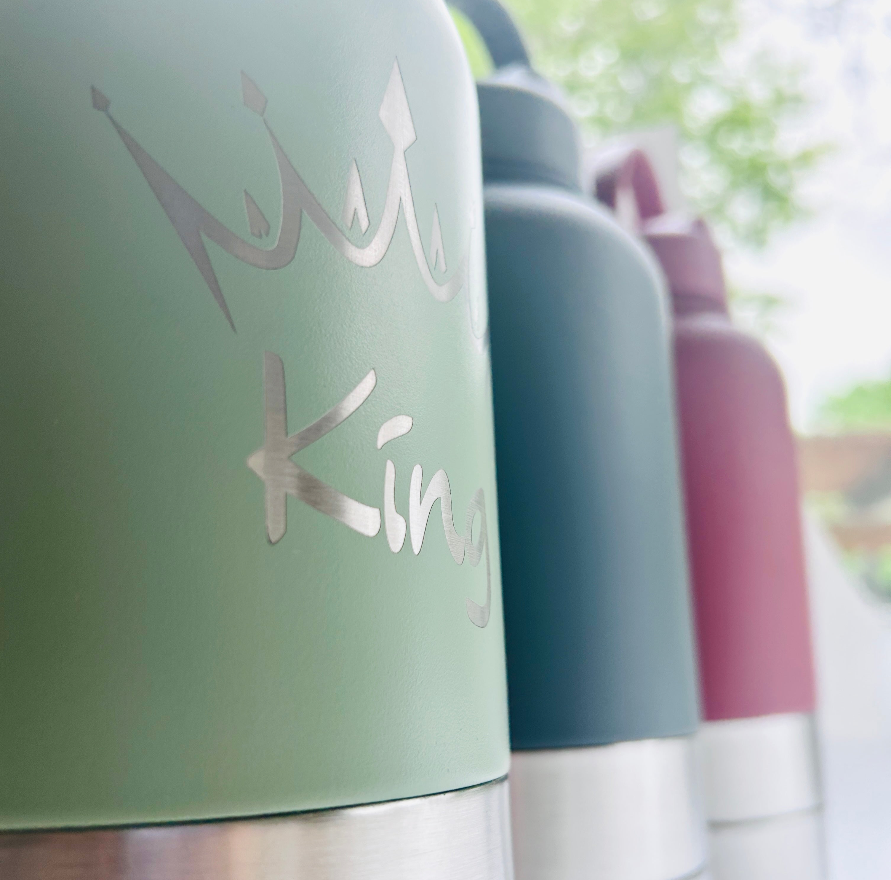 Bouteille de voyage Nelly & Cie 3-en-1 sauge