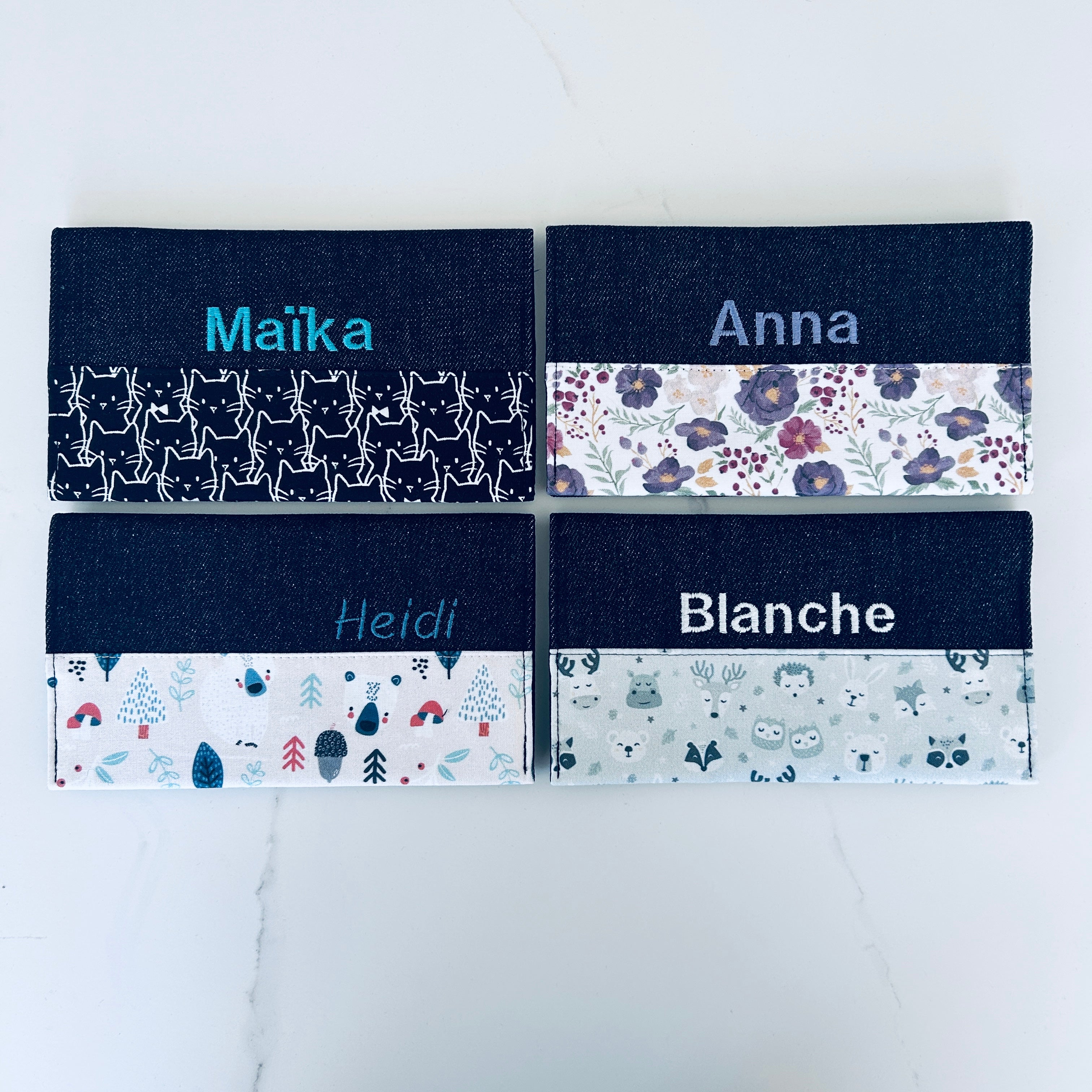 Protèges carnets tels quels filles