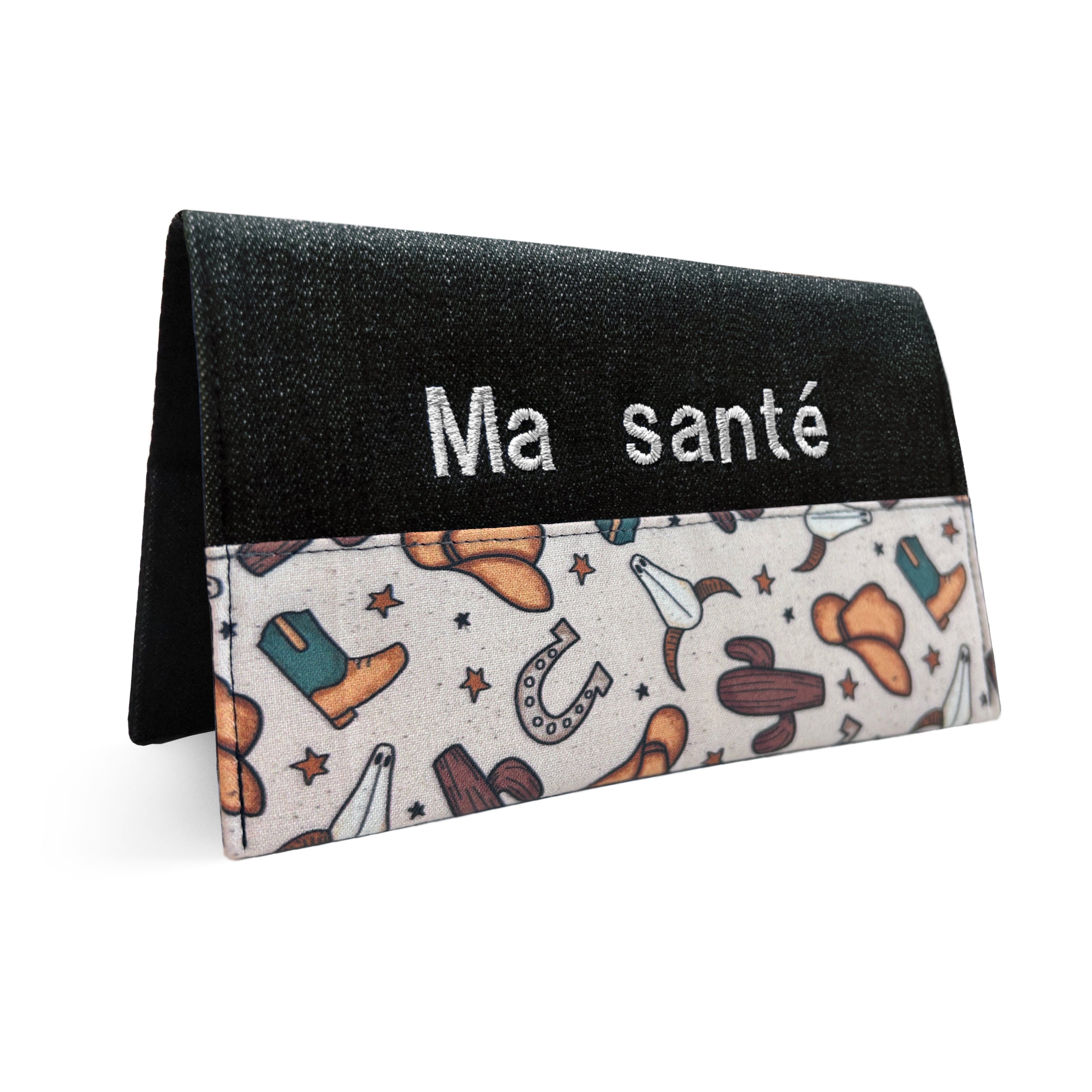 Protège carnet de santé personnalisé Lolikö Western