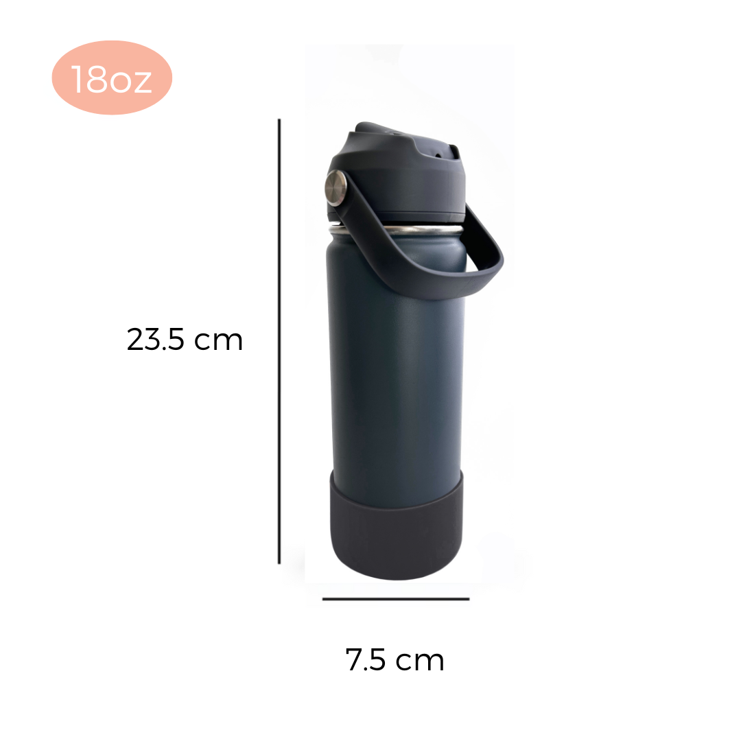 Bouteille d'eau personnalisée rouge