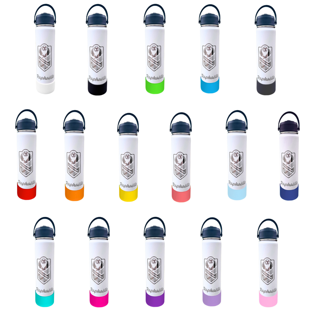 Bouteille d’eau REVOLUTION FC 25oz blanche