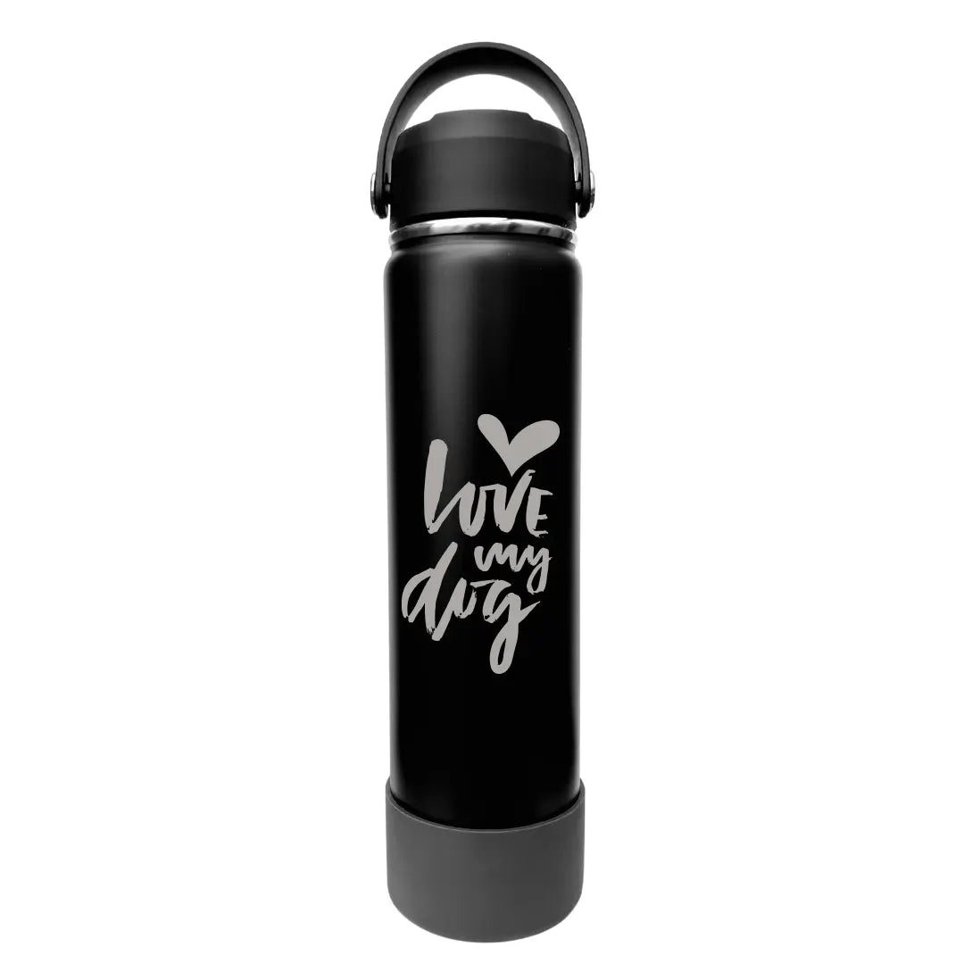 Bouteilles d'eau 25oz noire Nelly et Cie inc.