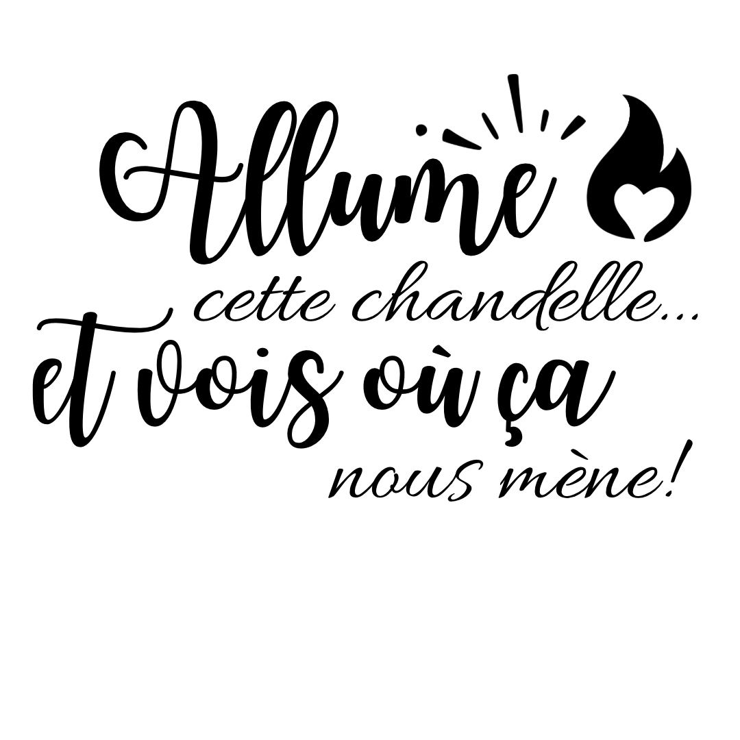 Chandelles spécial St-Valentin