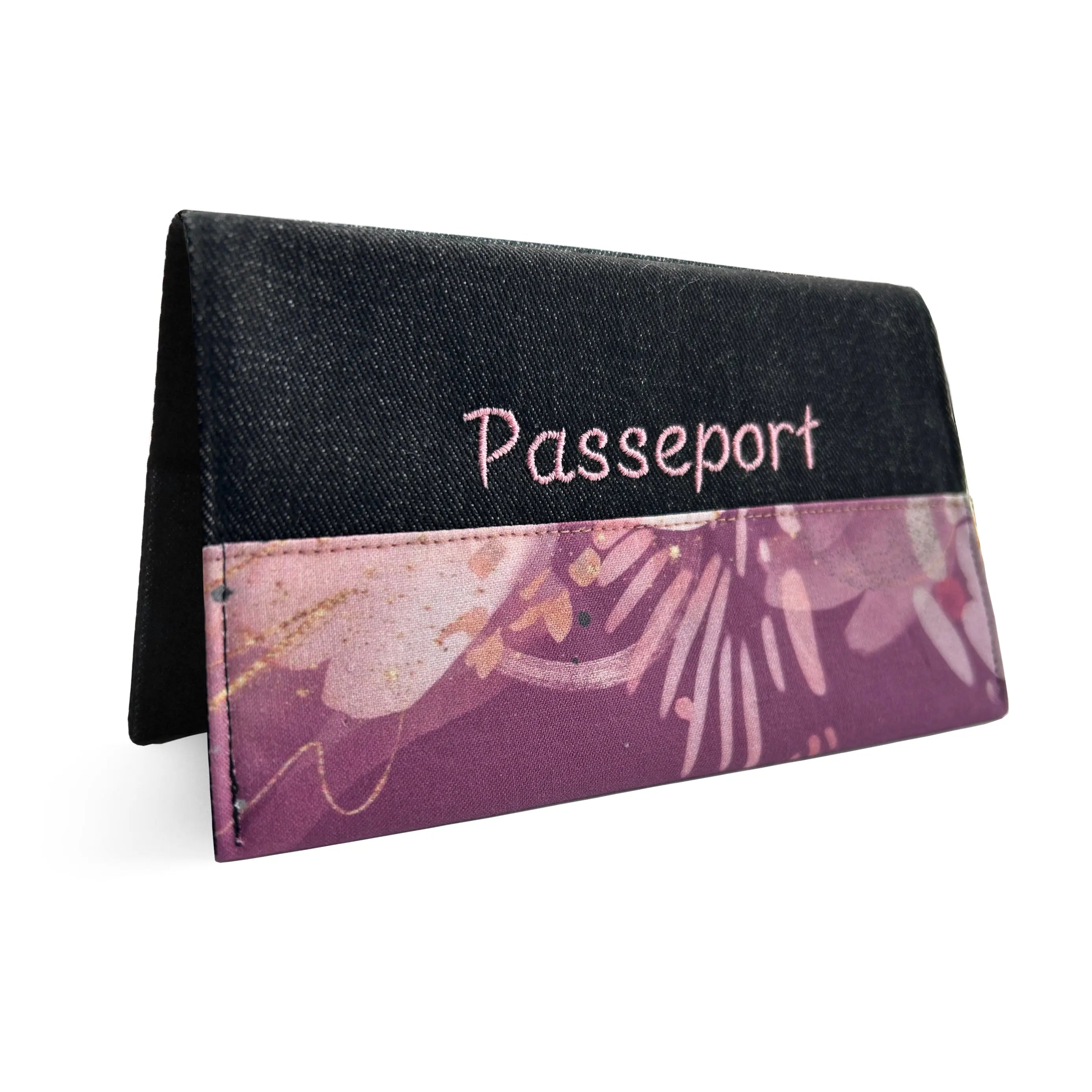 Protège passeport personnalisé Lolikö collabo RMA violet Lolikö