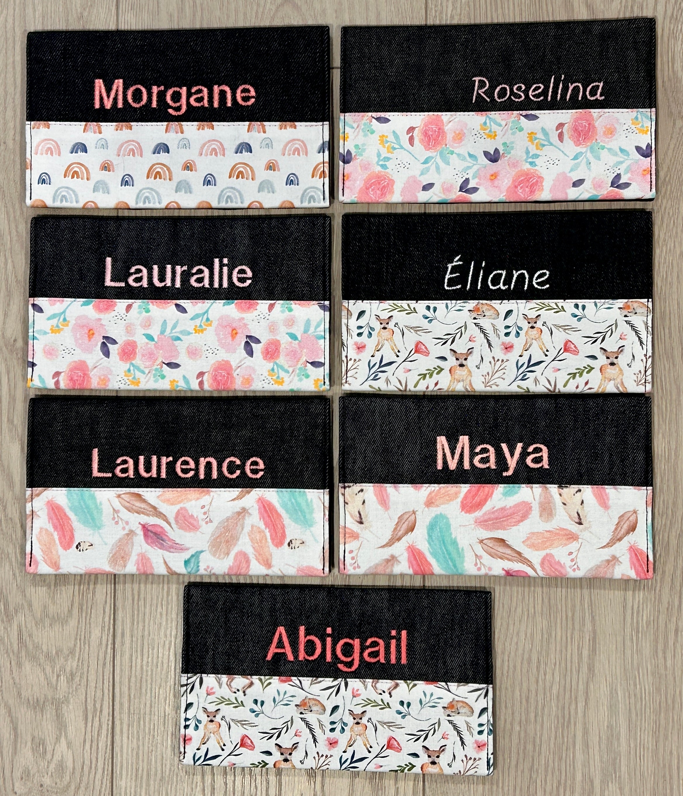 Protège carnet tel quel fille
