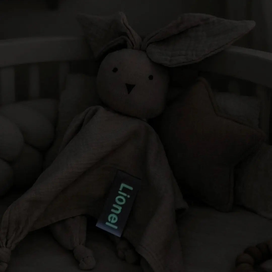Doudou réconfort lapin beige Lolikö
