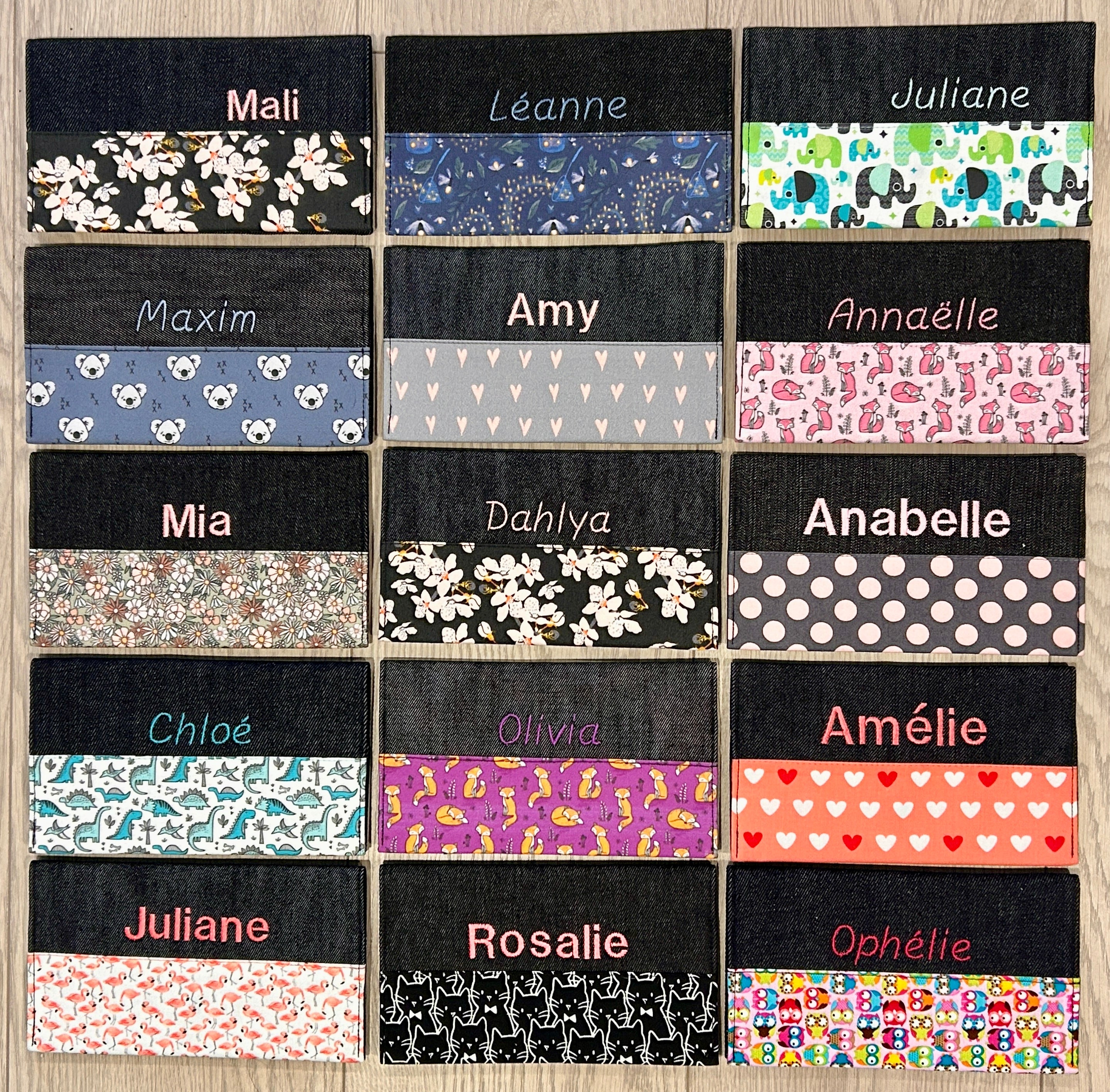 Protège carnet tel quel fille