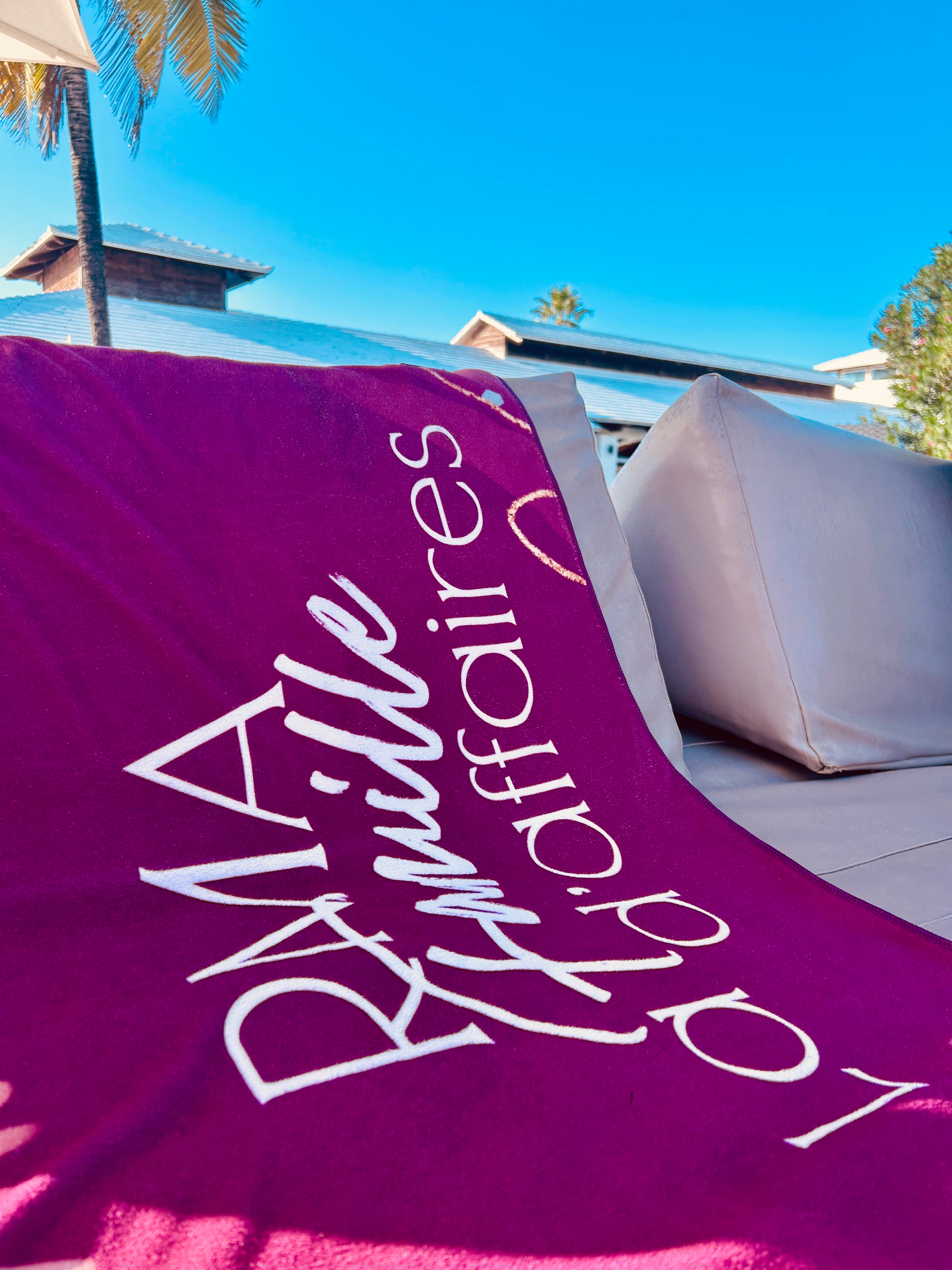 Serviette de plage RMA édition limitée