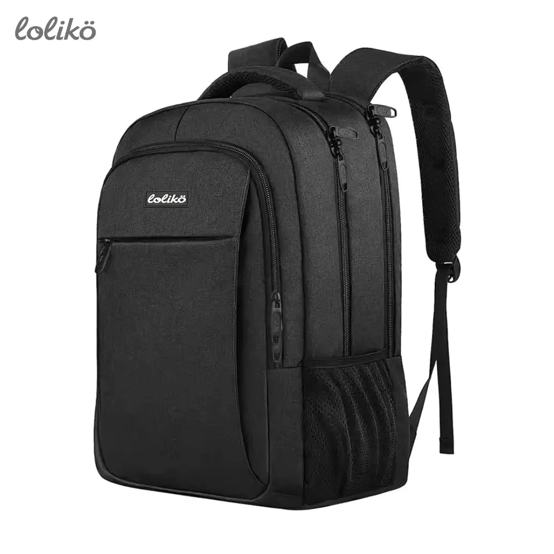 Sac à dos polyvalent noir Lolikö