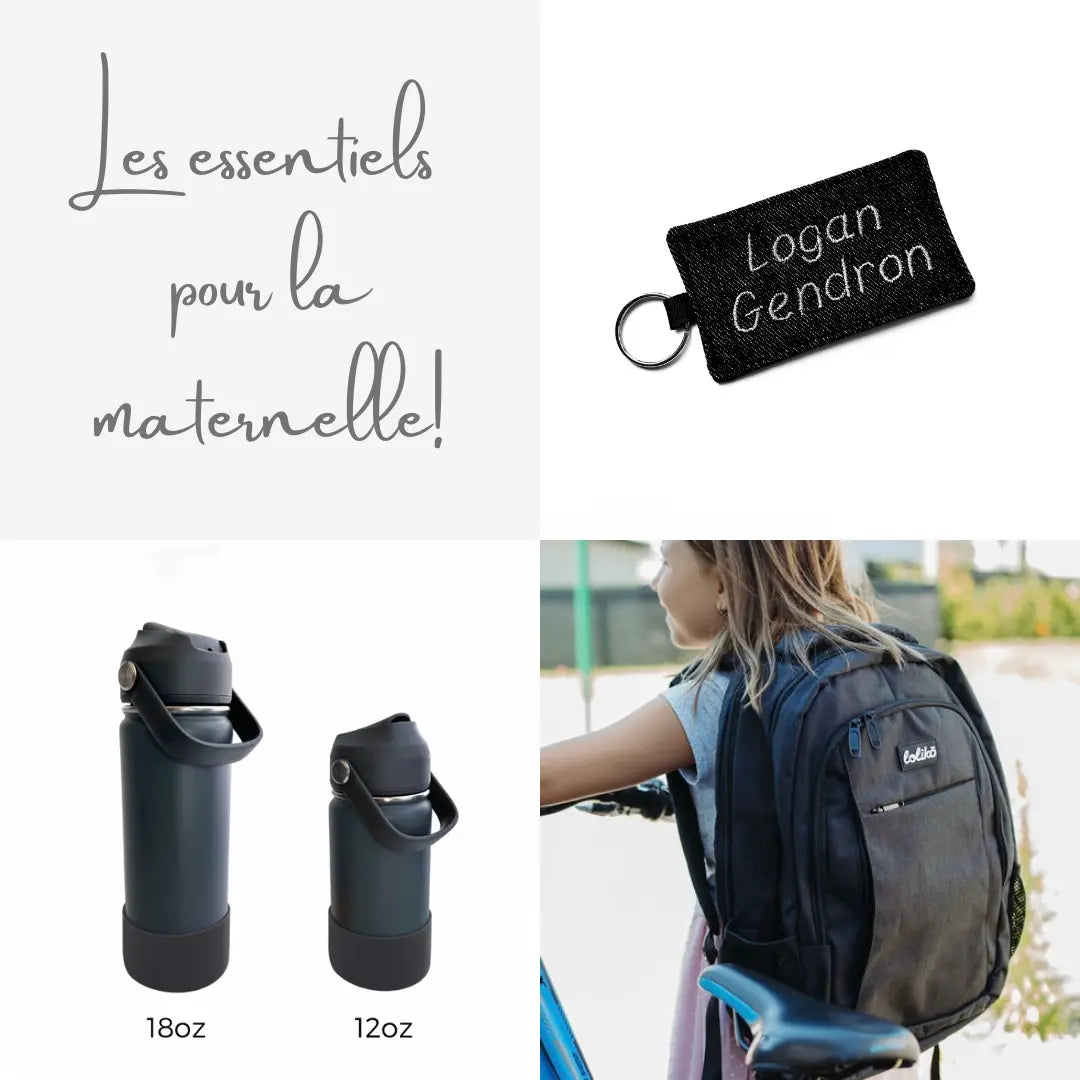 Les essentiels pour la maternelle - ensemble personnalisé Lolikö