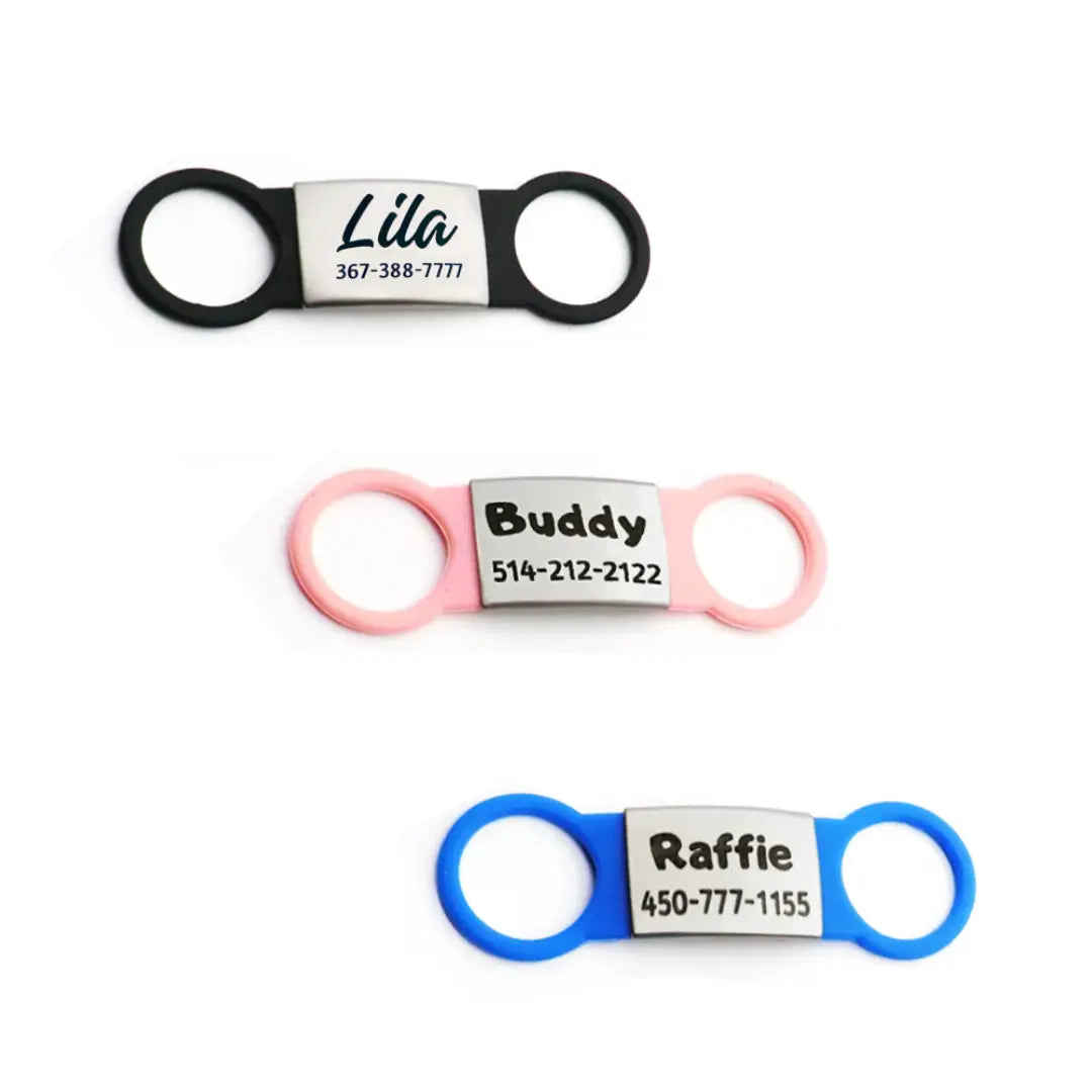 Médaille personnalisée en silicone Nelly et Cie inc.