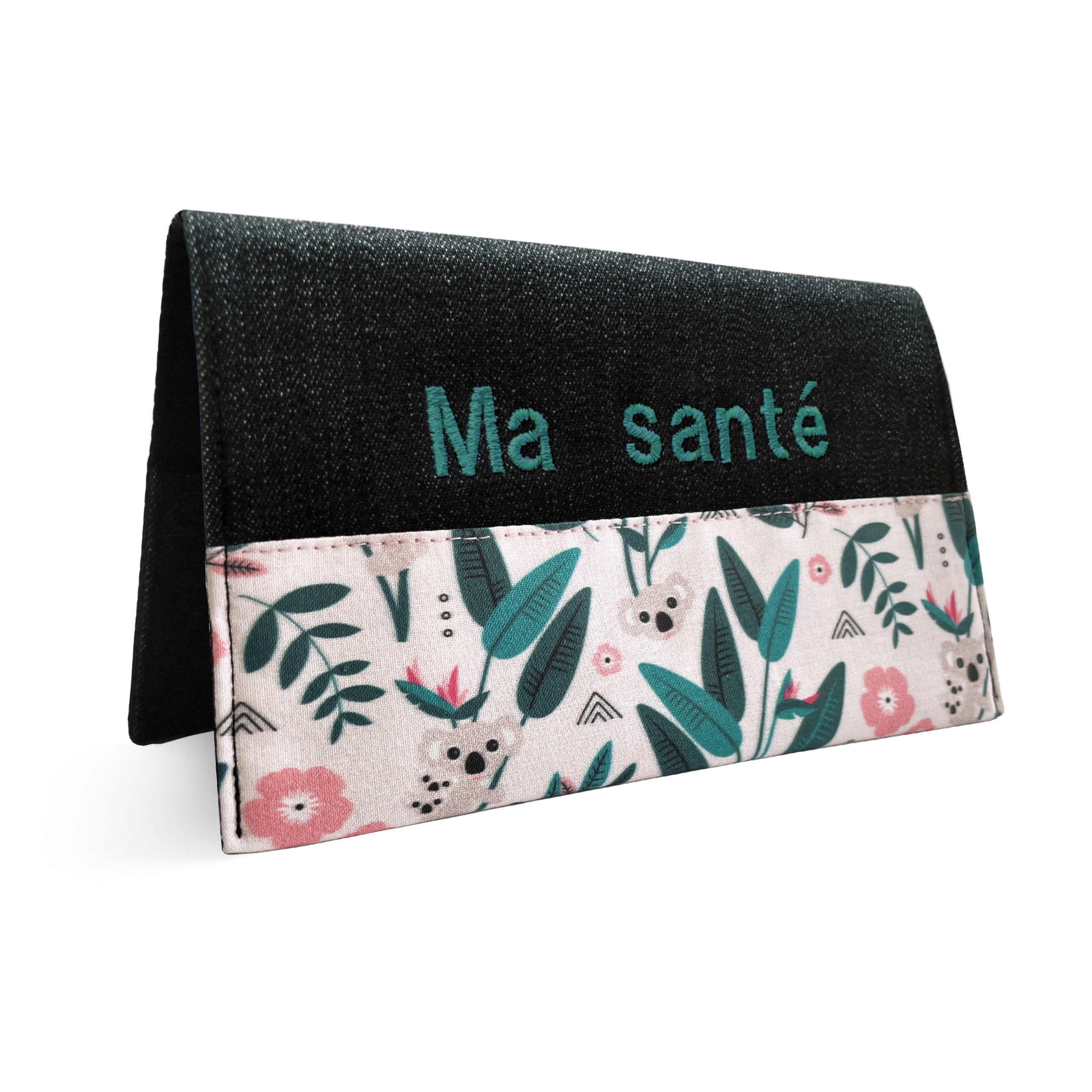 Protège carnet de santé personnalisé Lolikö Koala tropical