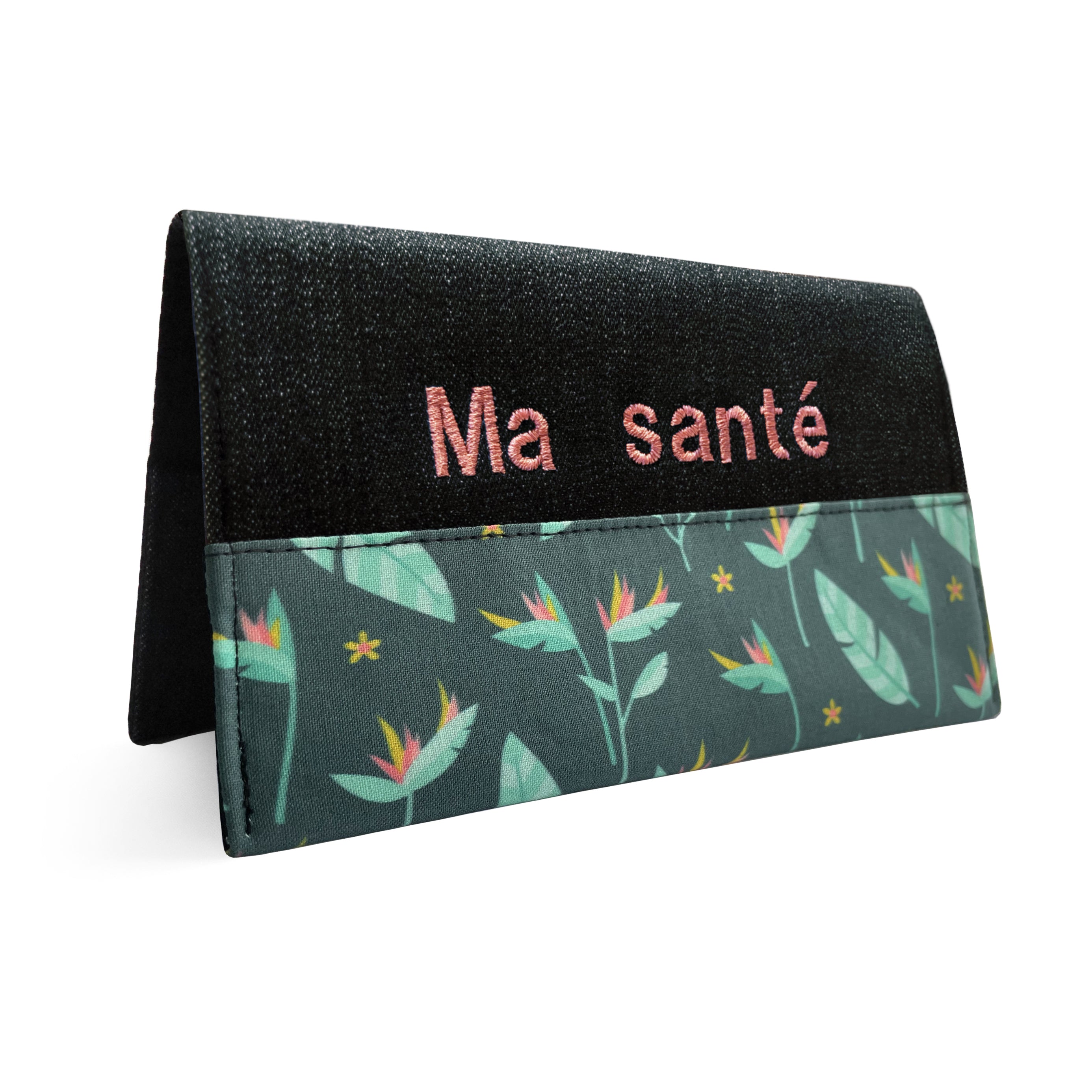 Protège carnet de santé personnalisé Lolikö Oiseau du paradis