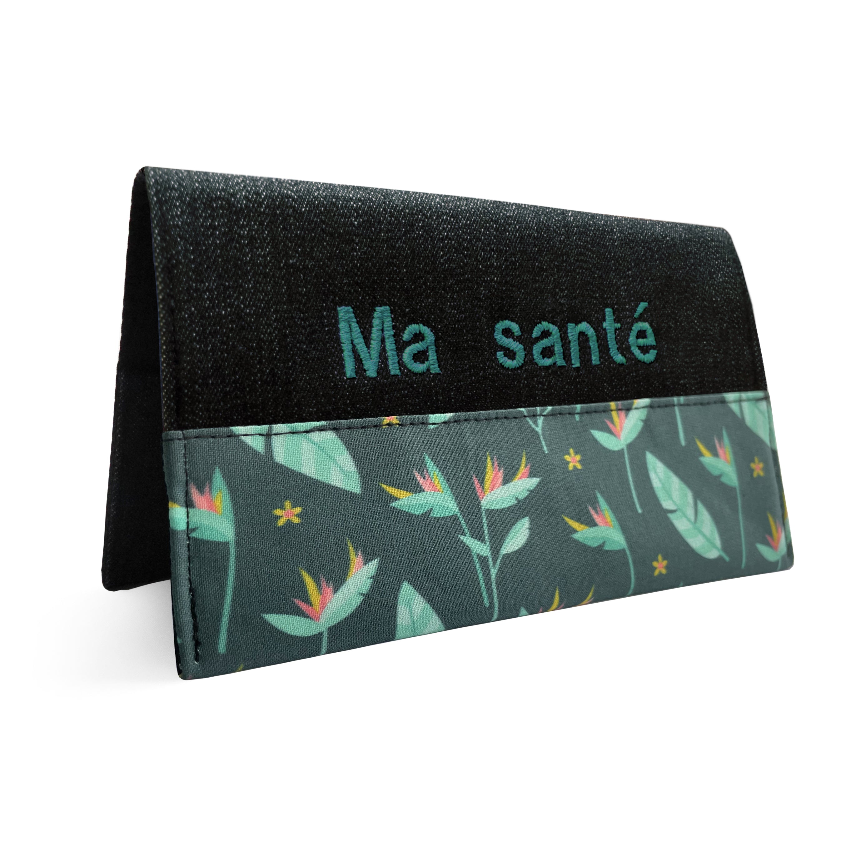 Protège carnet de santé personnalisé Lolikö Oiseau du paradis