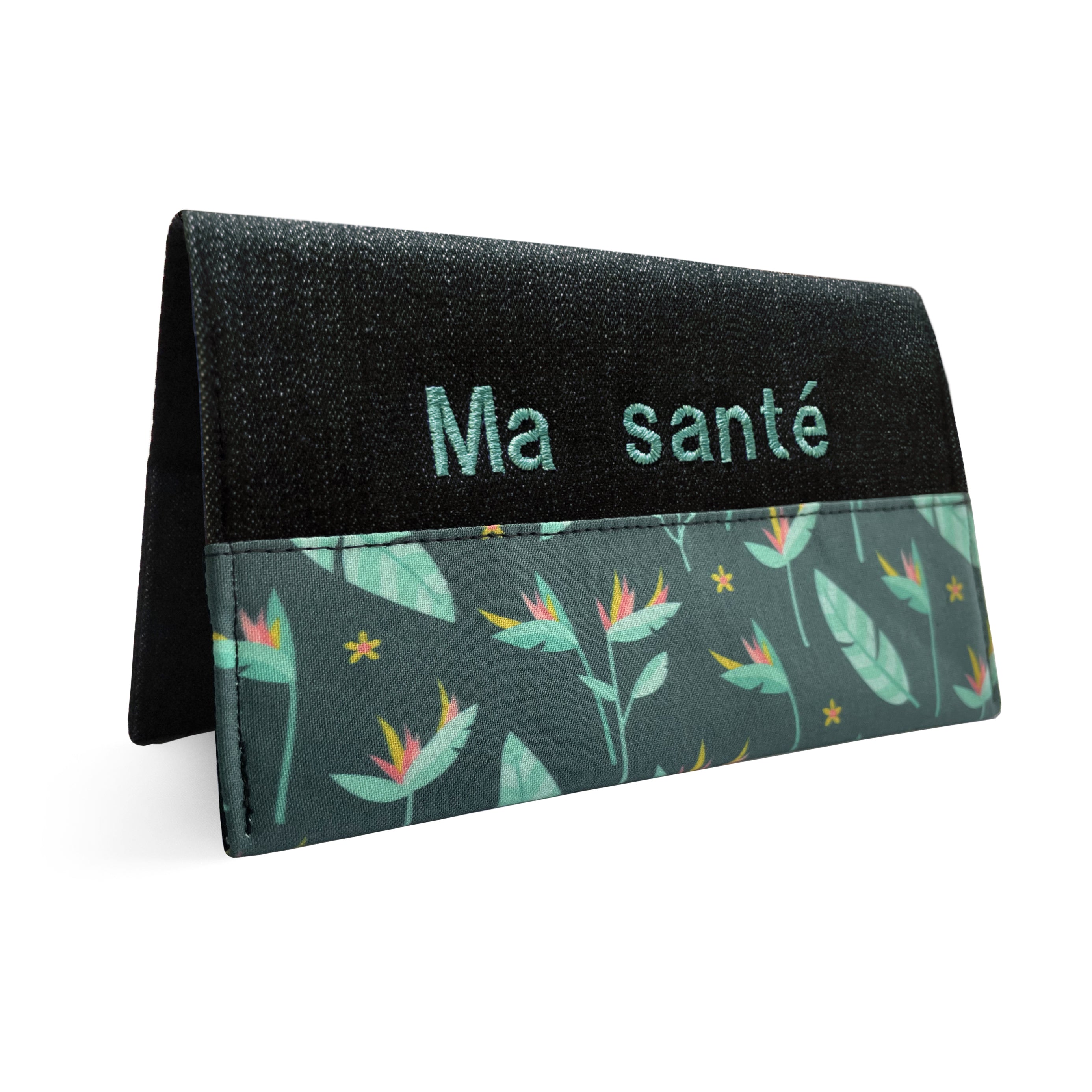 Protège carnet de santé personnalisé Lolikö Oiseau du paradis