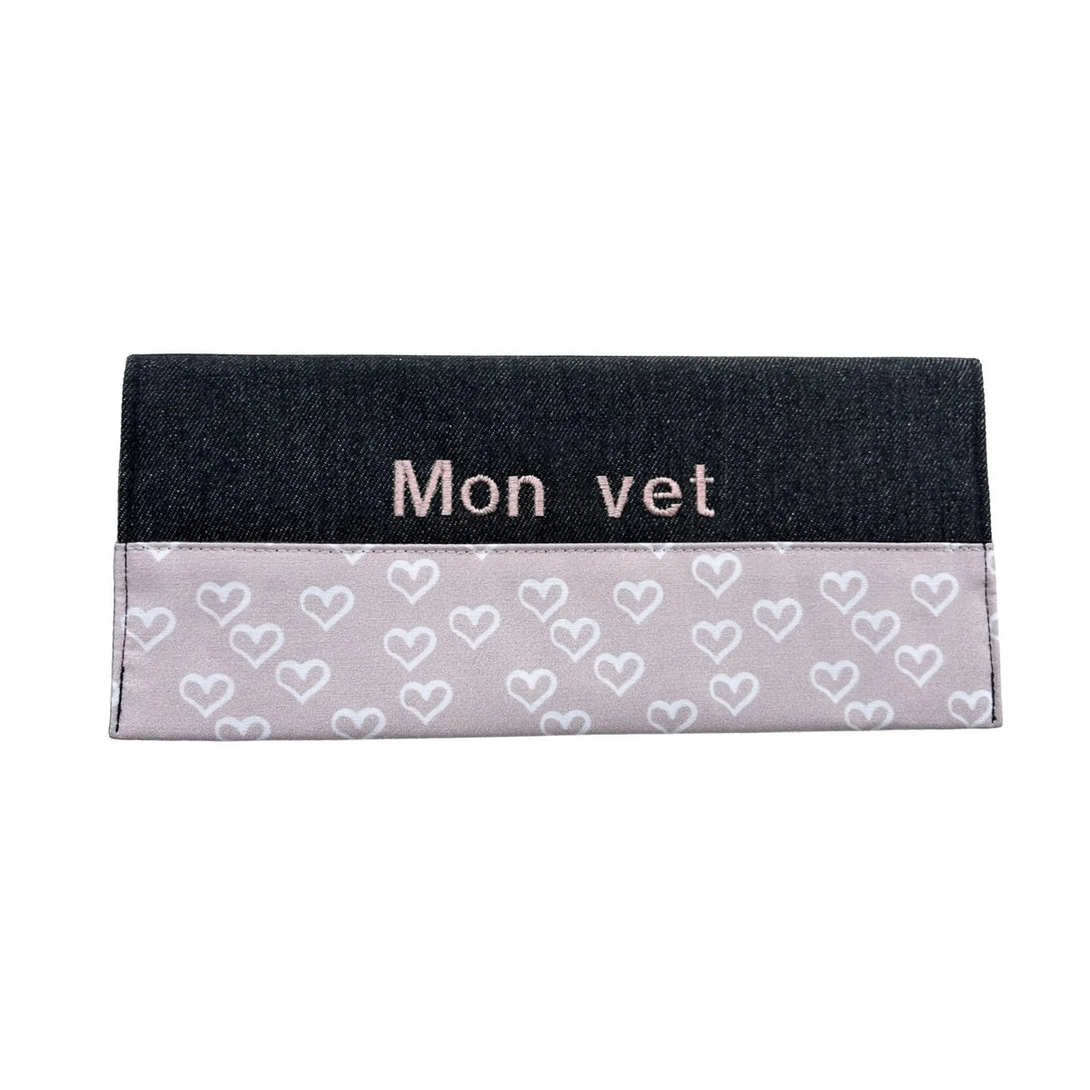 Protège carnet de vaccination Lolikö Coeur beige Nelly et Cie inc.
