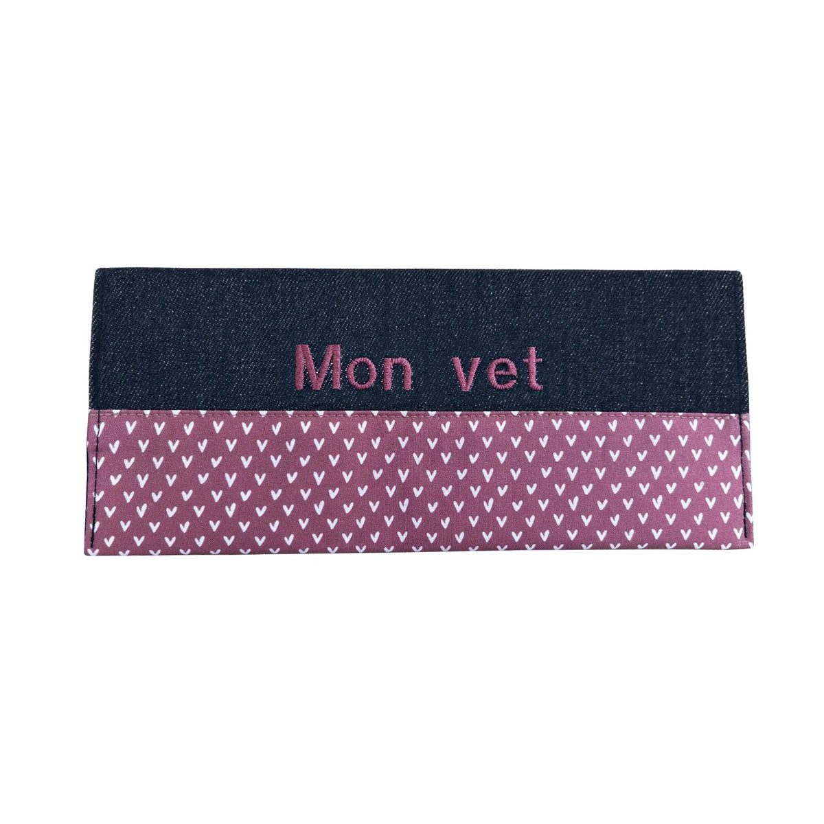 Protège carnet de vaccination Lolikö Coeur marron Nelly et Cie inc.