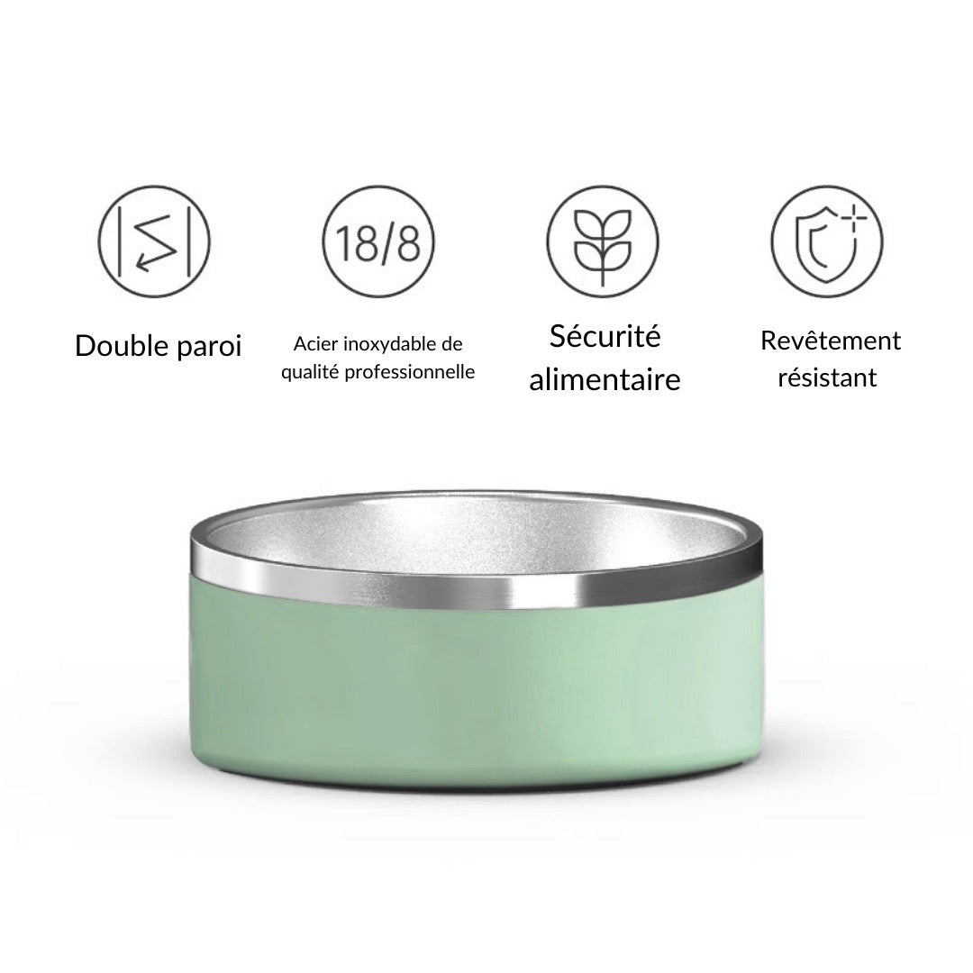Gamelle personnalisée pour animaux Menthe