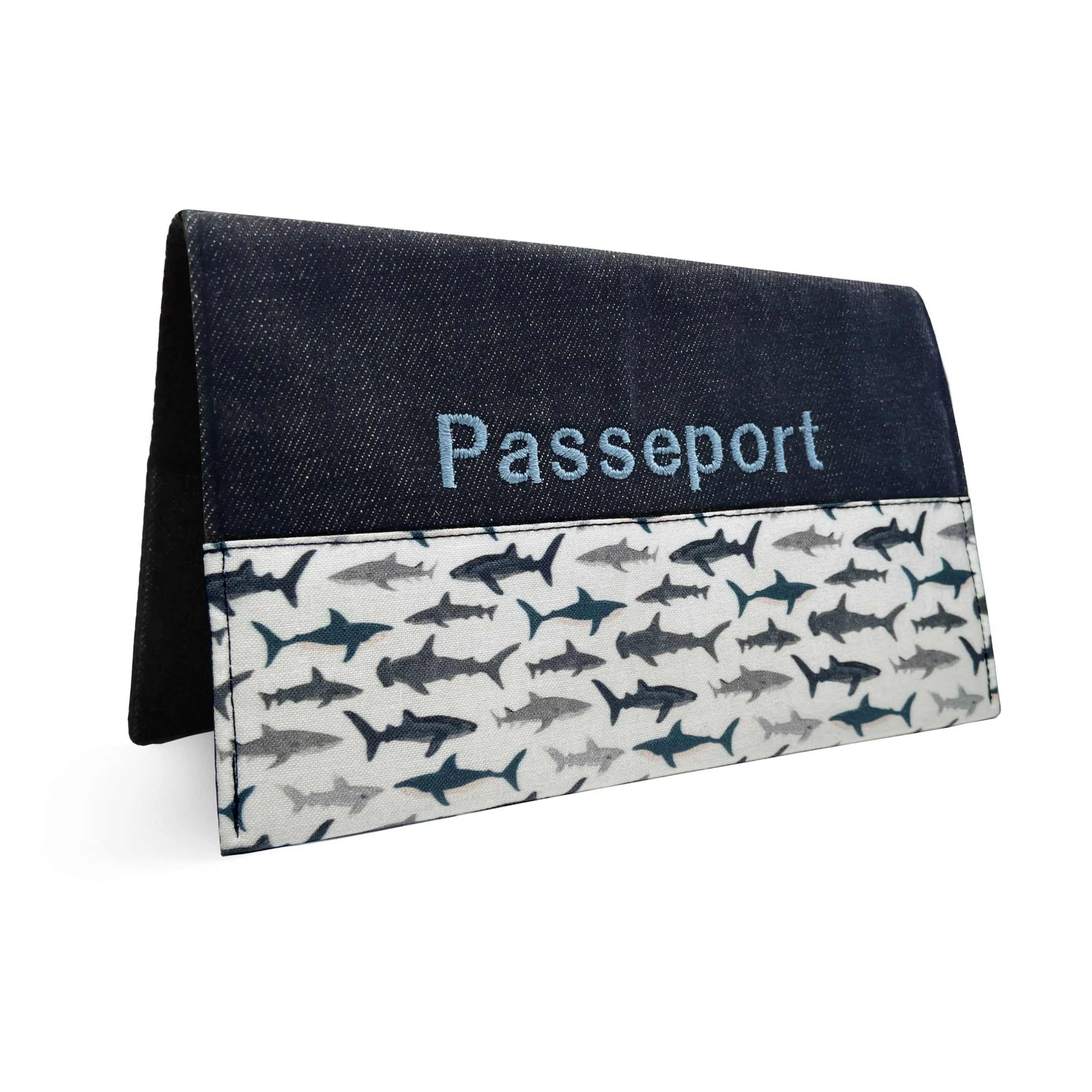 Protège passeport personnalisé Lolikö Requin Lolikö
