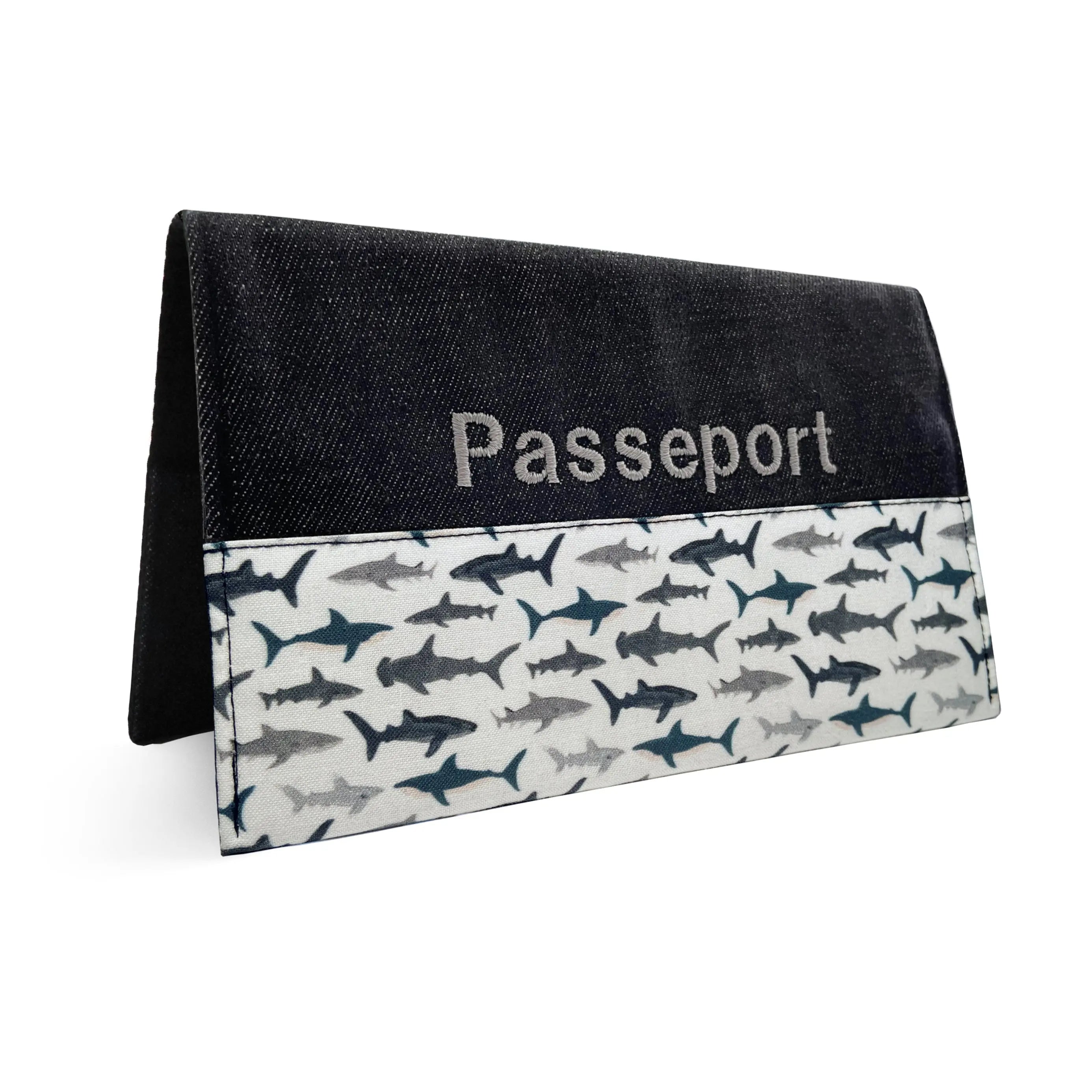 Protège passeport personnalisé Lolikö Requin Lolikö
