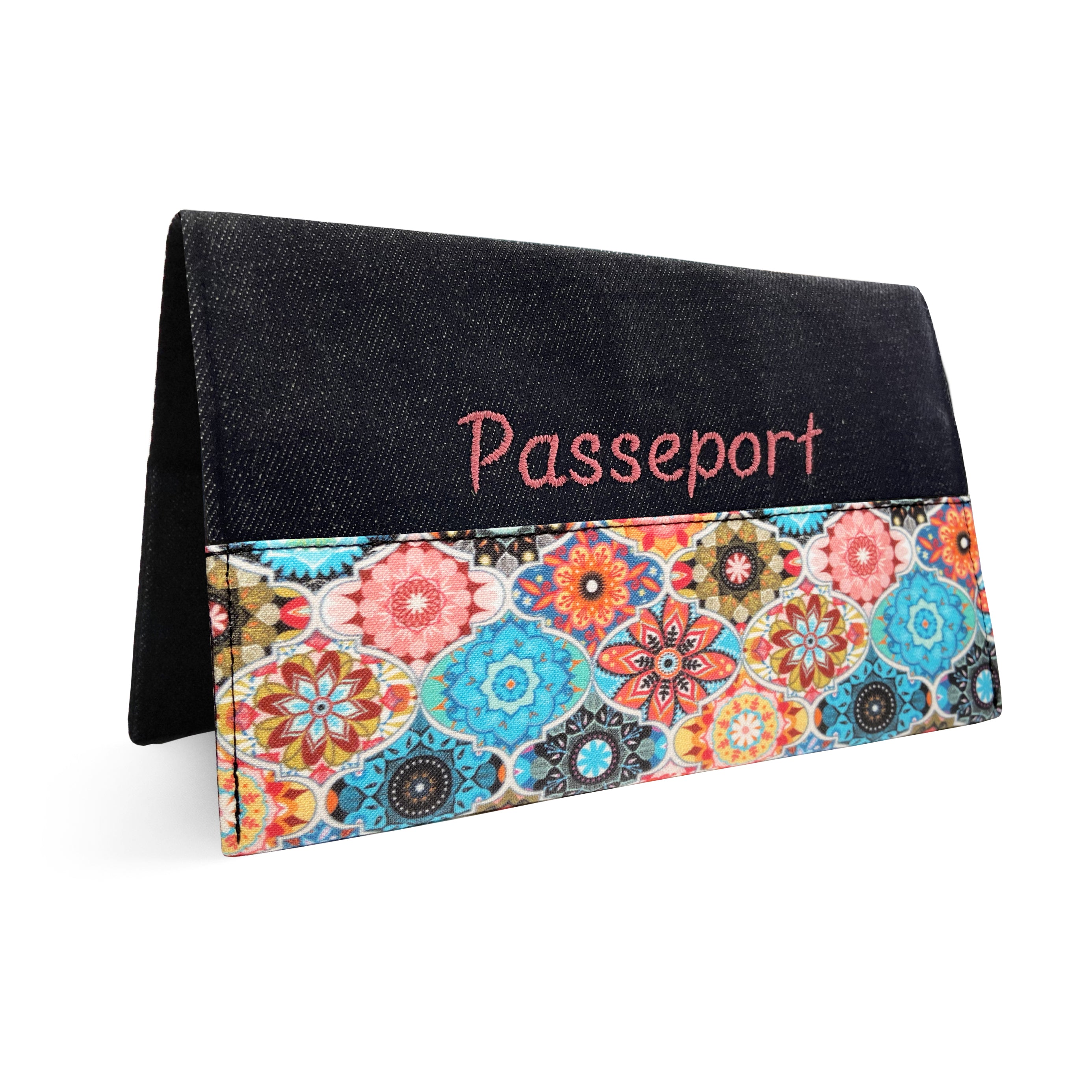 Protège passeport personnalisé Lolikö Mandala