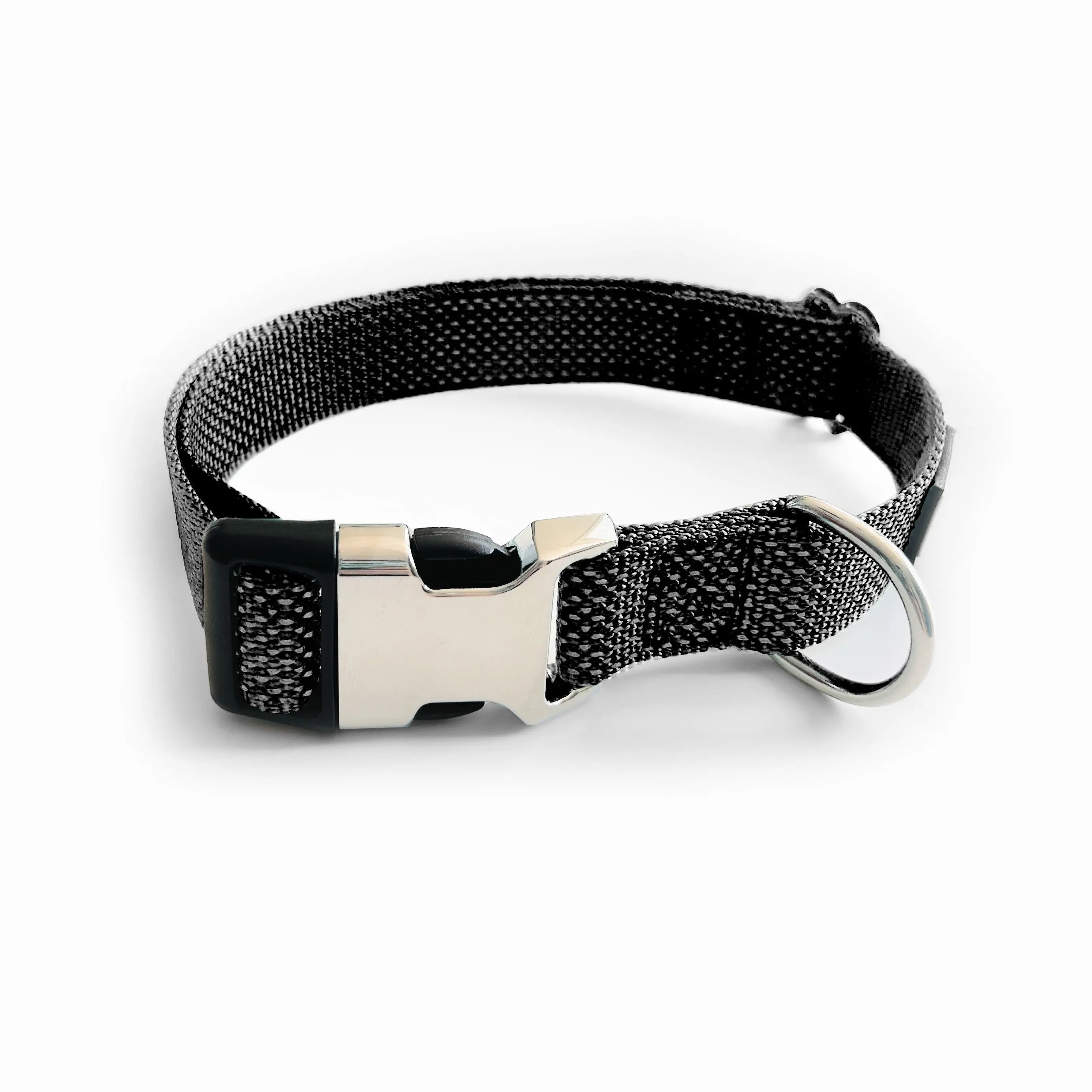 Collier chien réfléchissant noir Nelly et Cie inc.
