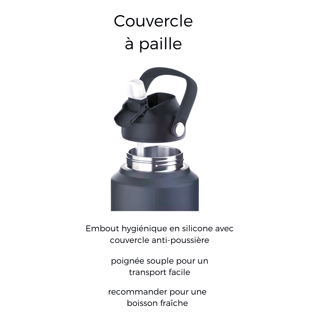 Bouteille d'eau lavande