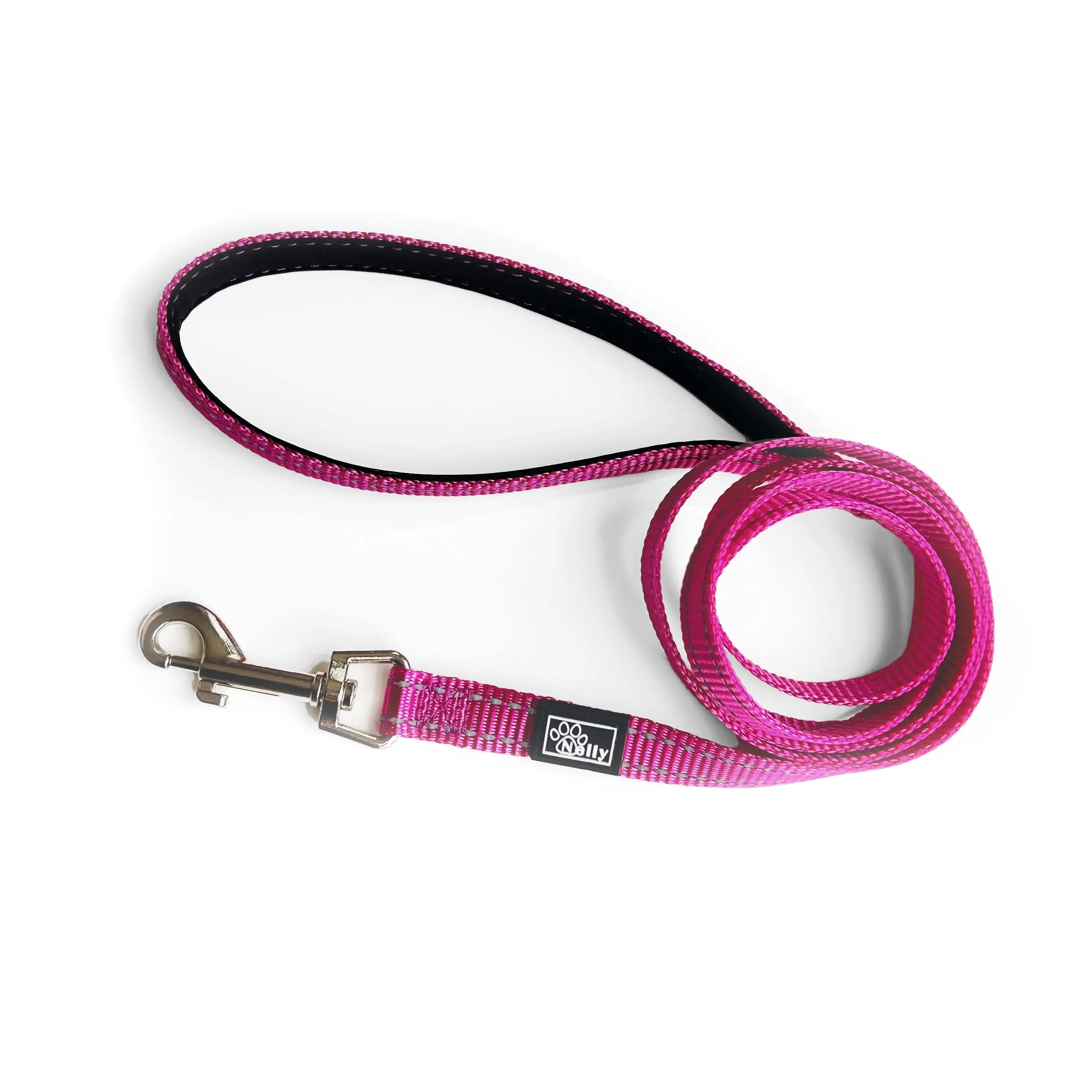 Laisse réfléchissante petite fushia Nelly et Cie inc.