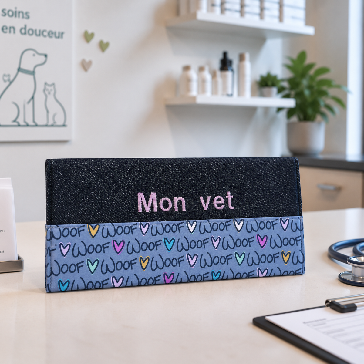 Protège carnet de vaccination Lolikö Woof