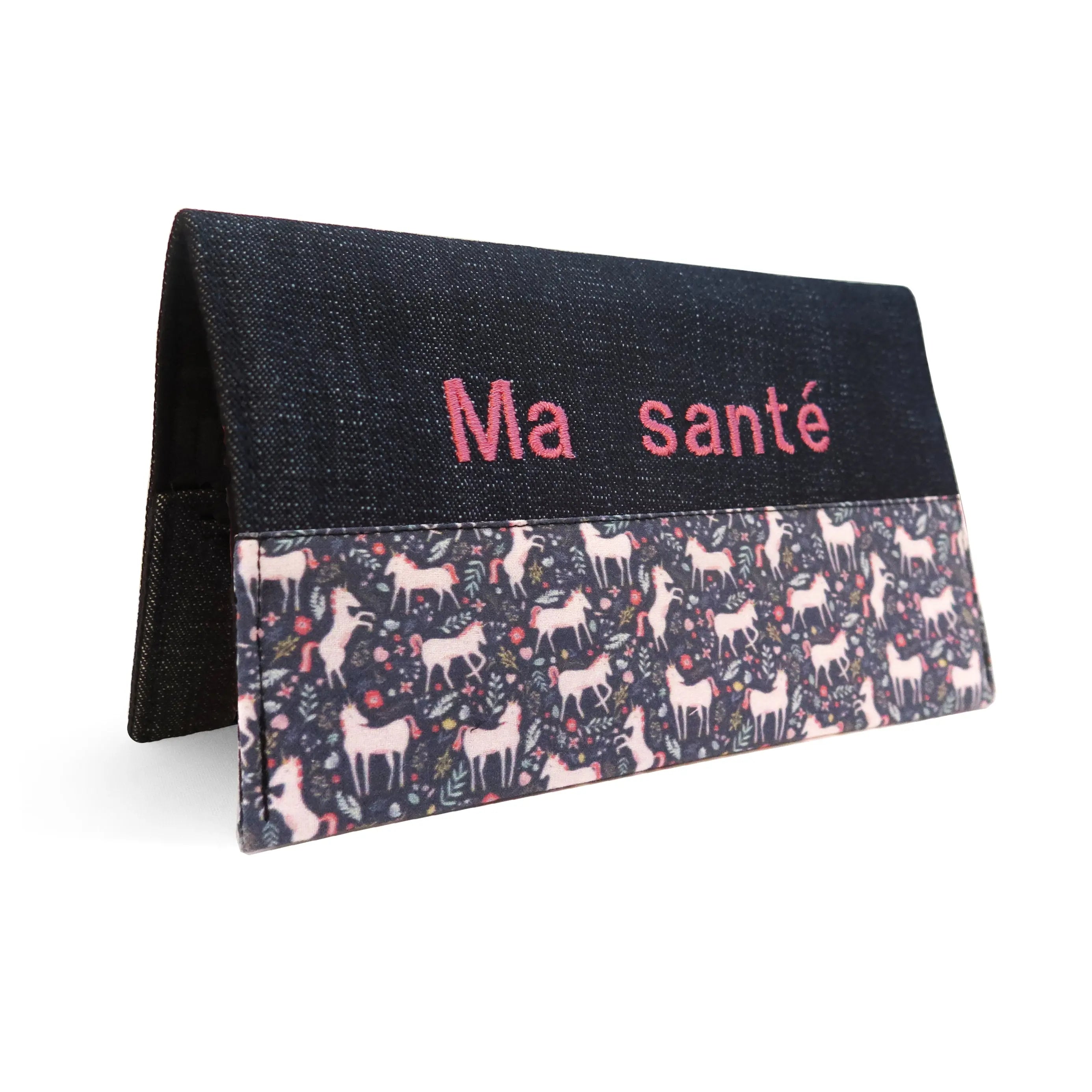 Protège carnet de santé personnalisé Lolikö Licorne Lolikö