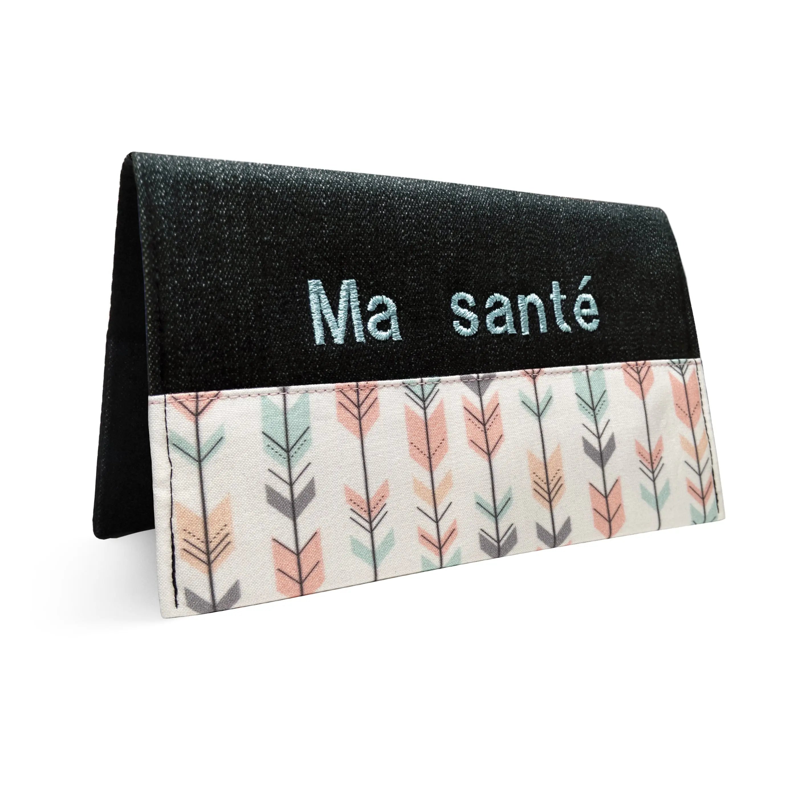 Protège carnet de santé personnalisé Lolikö Flèche corail Lolikö