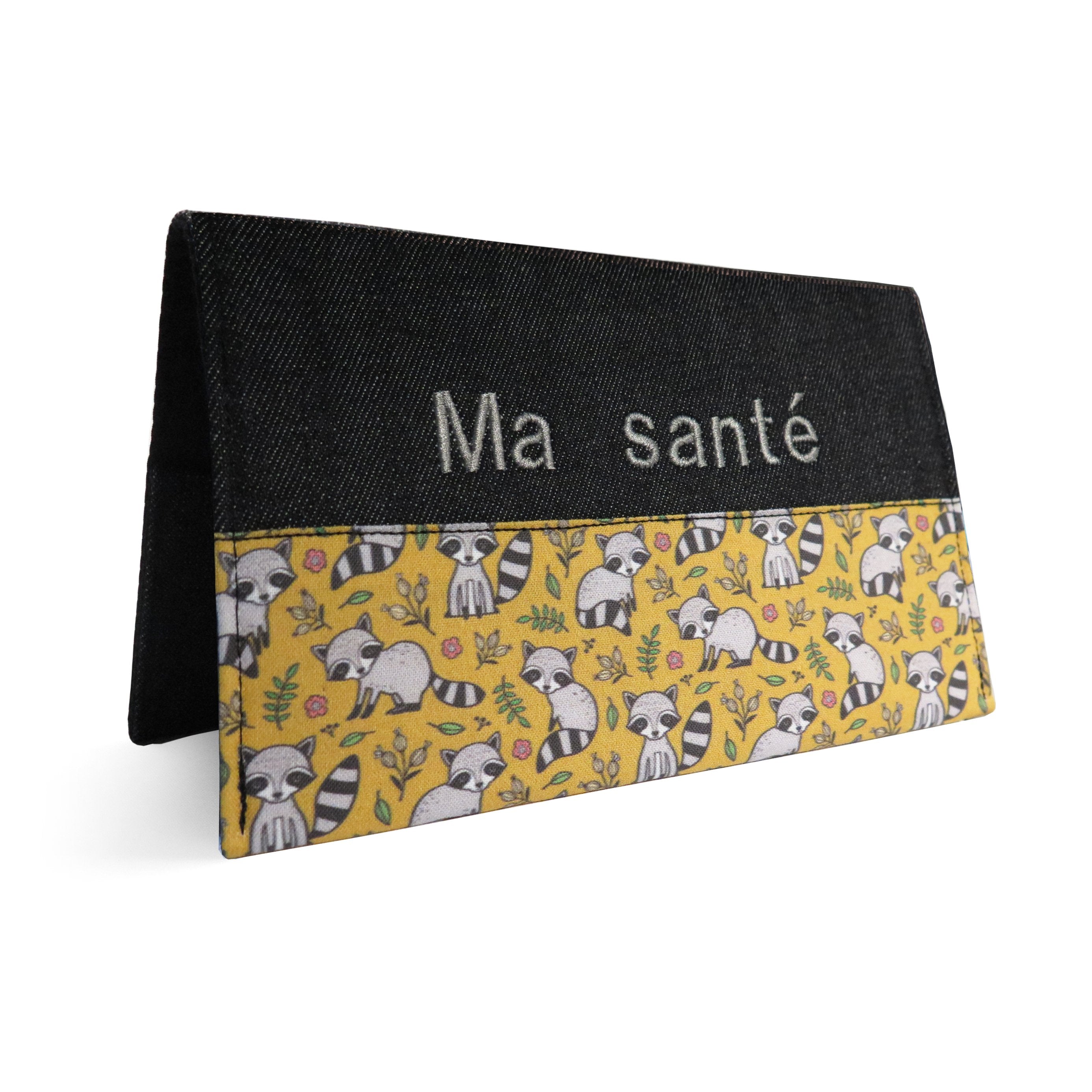 Protège carnet de santé Lolikö Raton Jaune (motif : Caja_design)