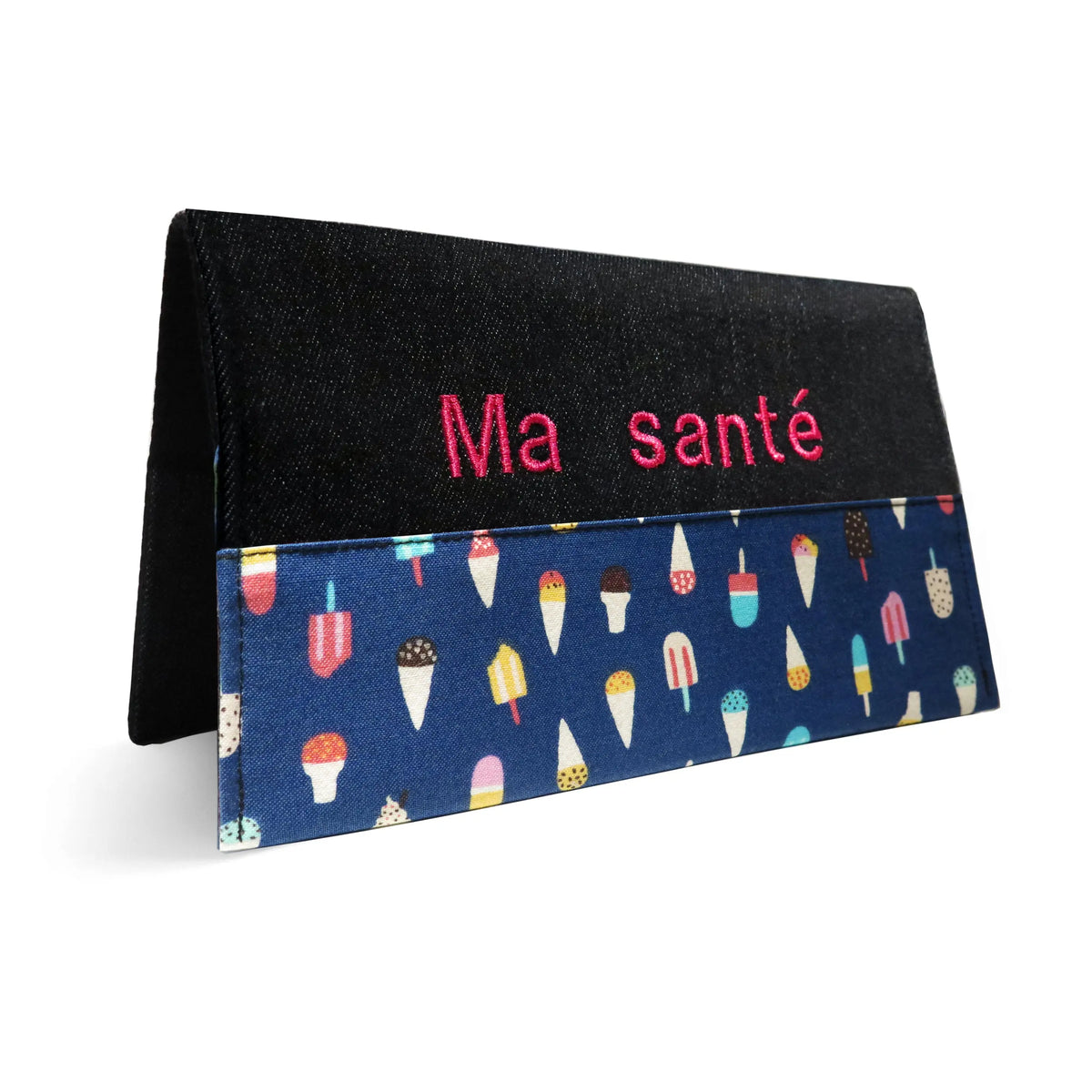 Protège carnet de santé personnalisé Lolikö Crème glacée Lolikö