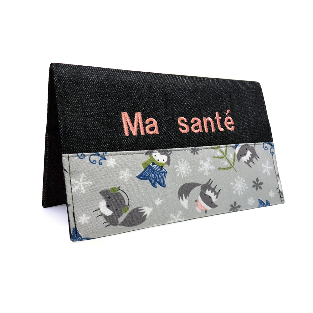 Protège carnet de santé Lolikö Renard d'hiver