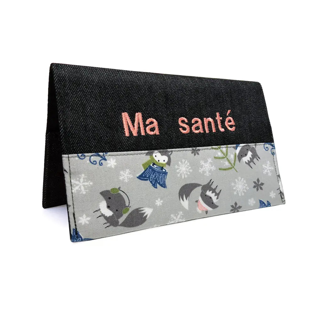 Protège carnet de santé personnalisé Lolikö Renard d'hiver Lolikö