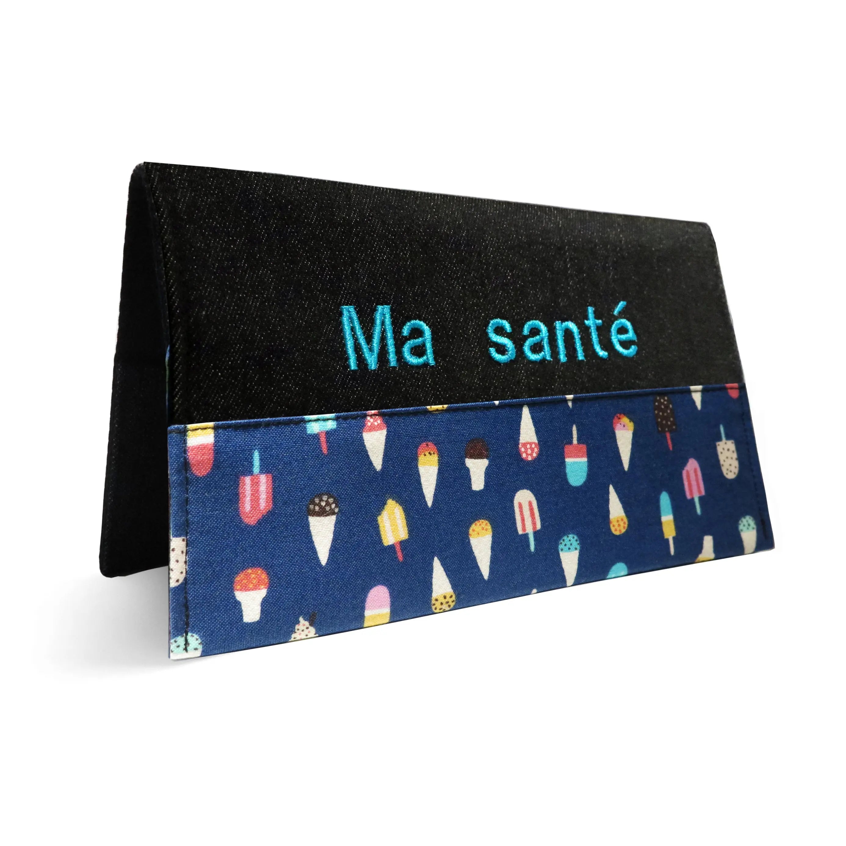 Protège carnet de santé personnalisé Lolikö Crème glacée Lolikö