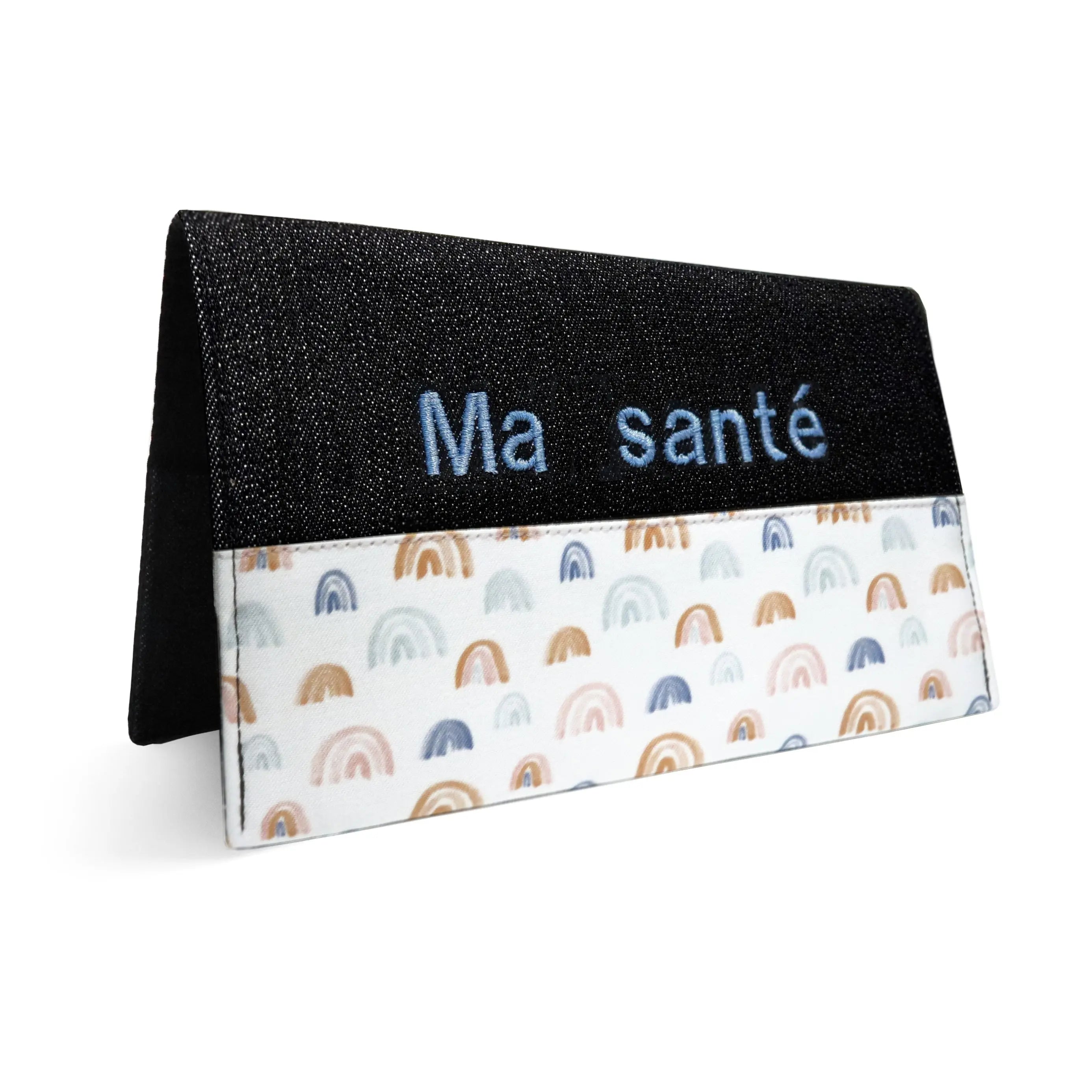 Protège carnet de santé personnalisé Lolikö Arc-en-ciel Lolikö