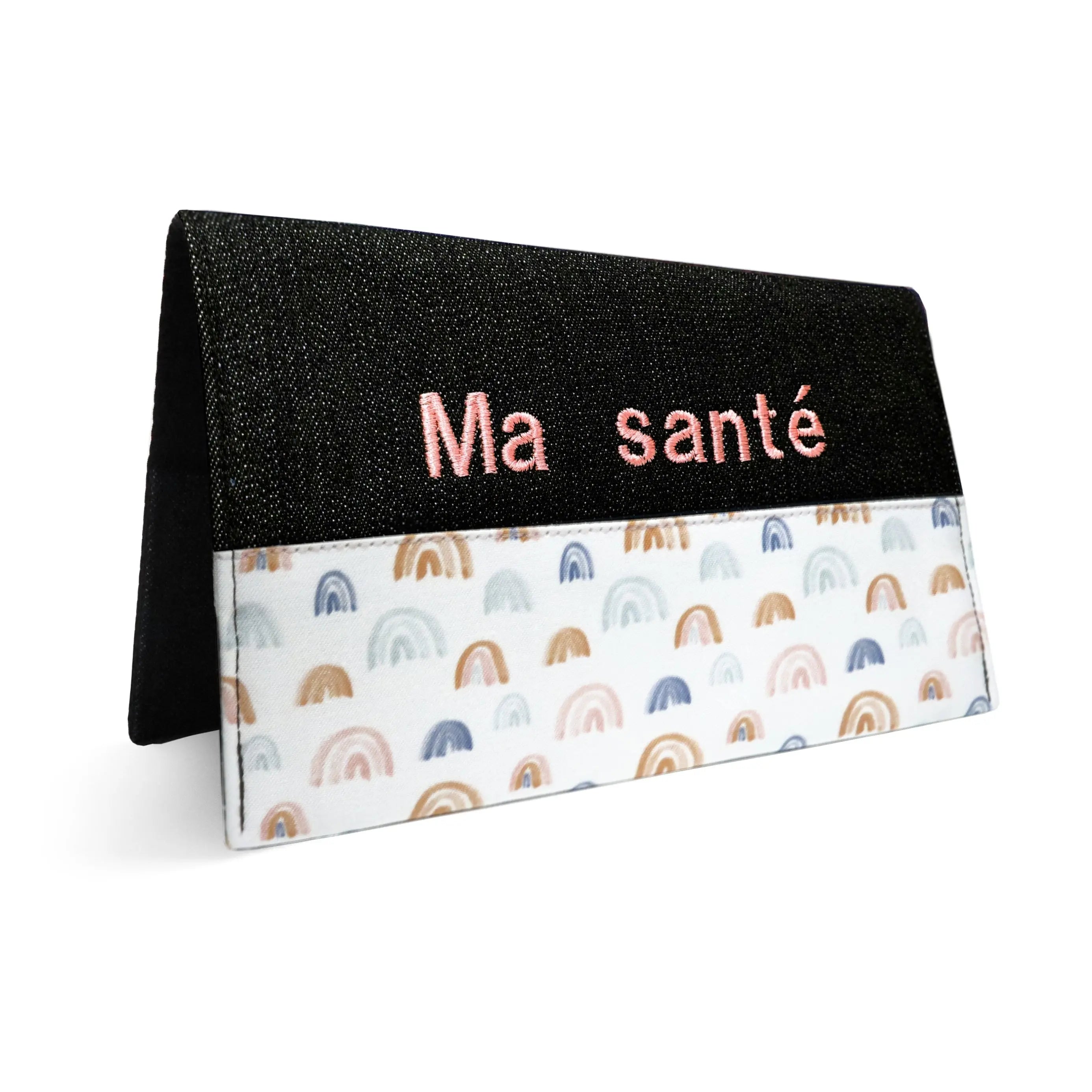 Protège carnet de santé personnalisé Lolikö Arc-en-ciel Lolikö