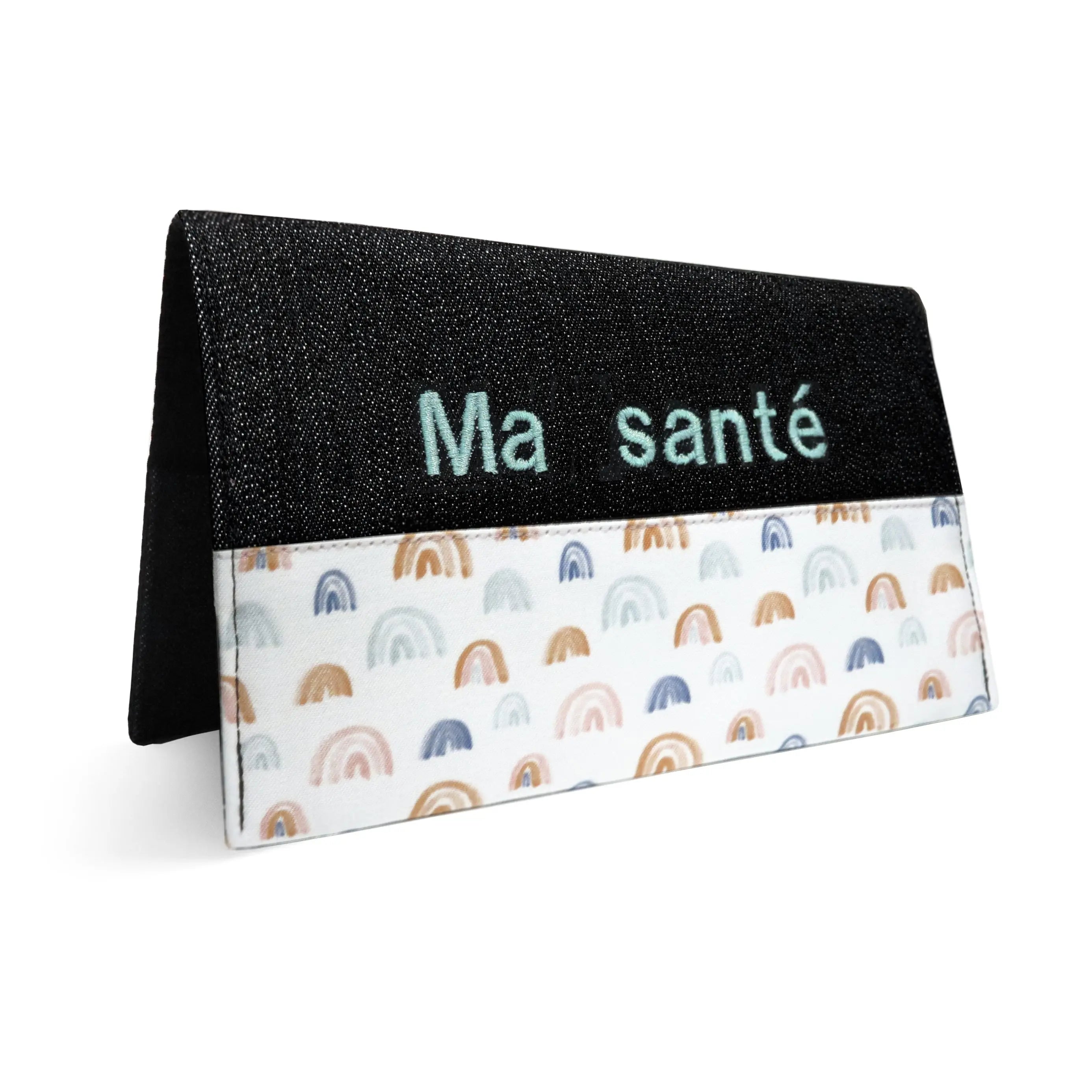 Protège carnet de santé personnalisé Lolikö Arc-en-ciel Lolikö