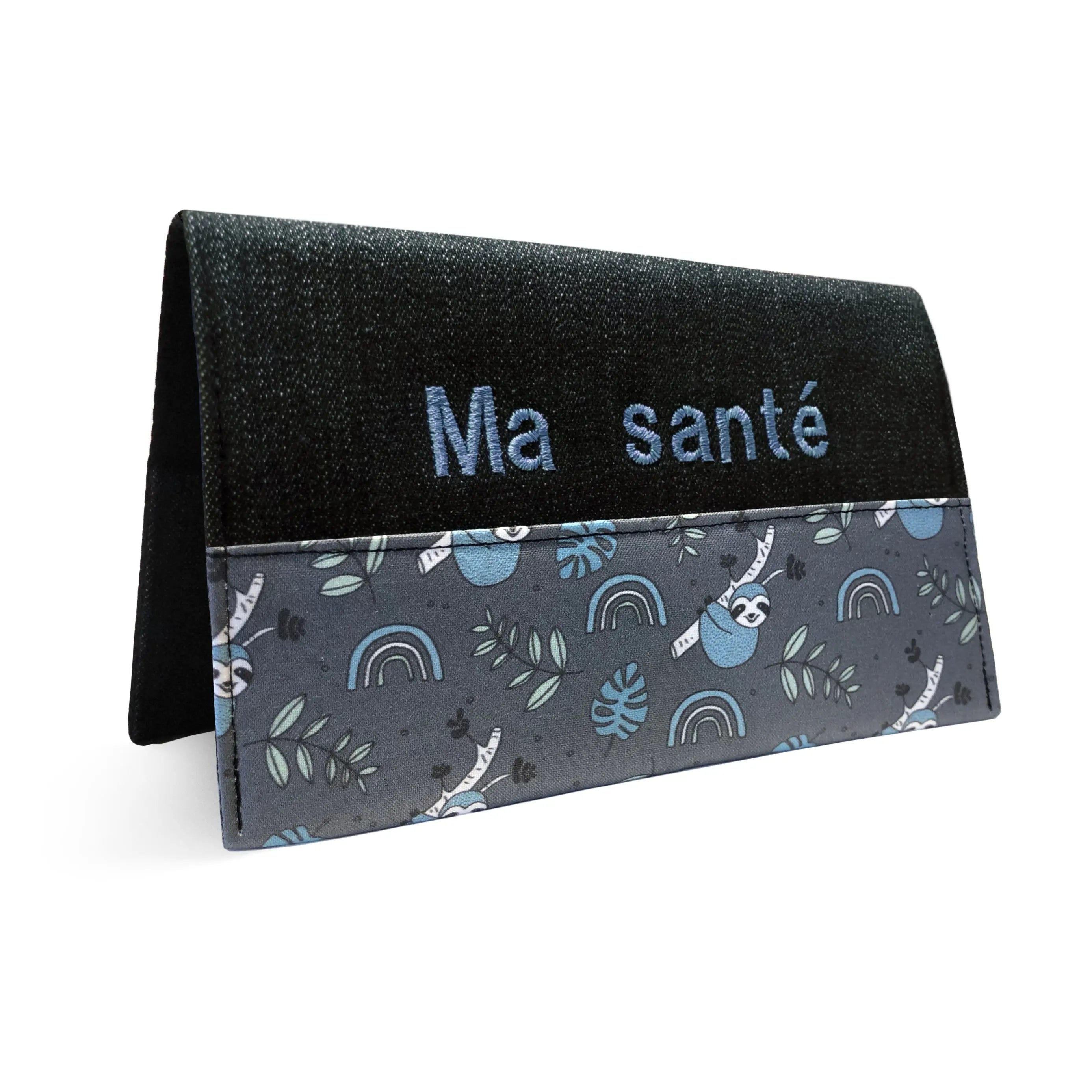 Protège carnet de santé personnalisé Lolikö Paresseux Lolikö