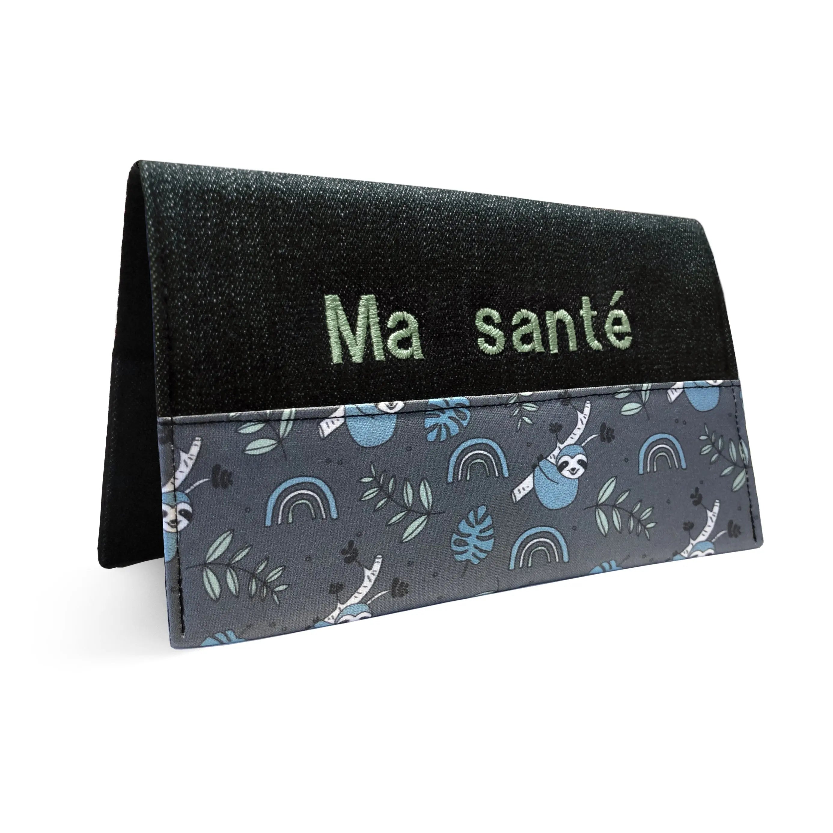 Protège carnet de santé personnalisé Lolikö Paresseux Lolikö
