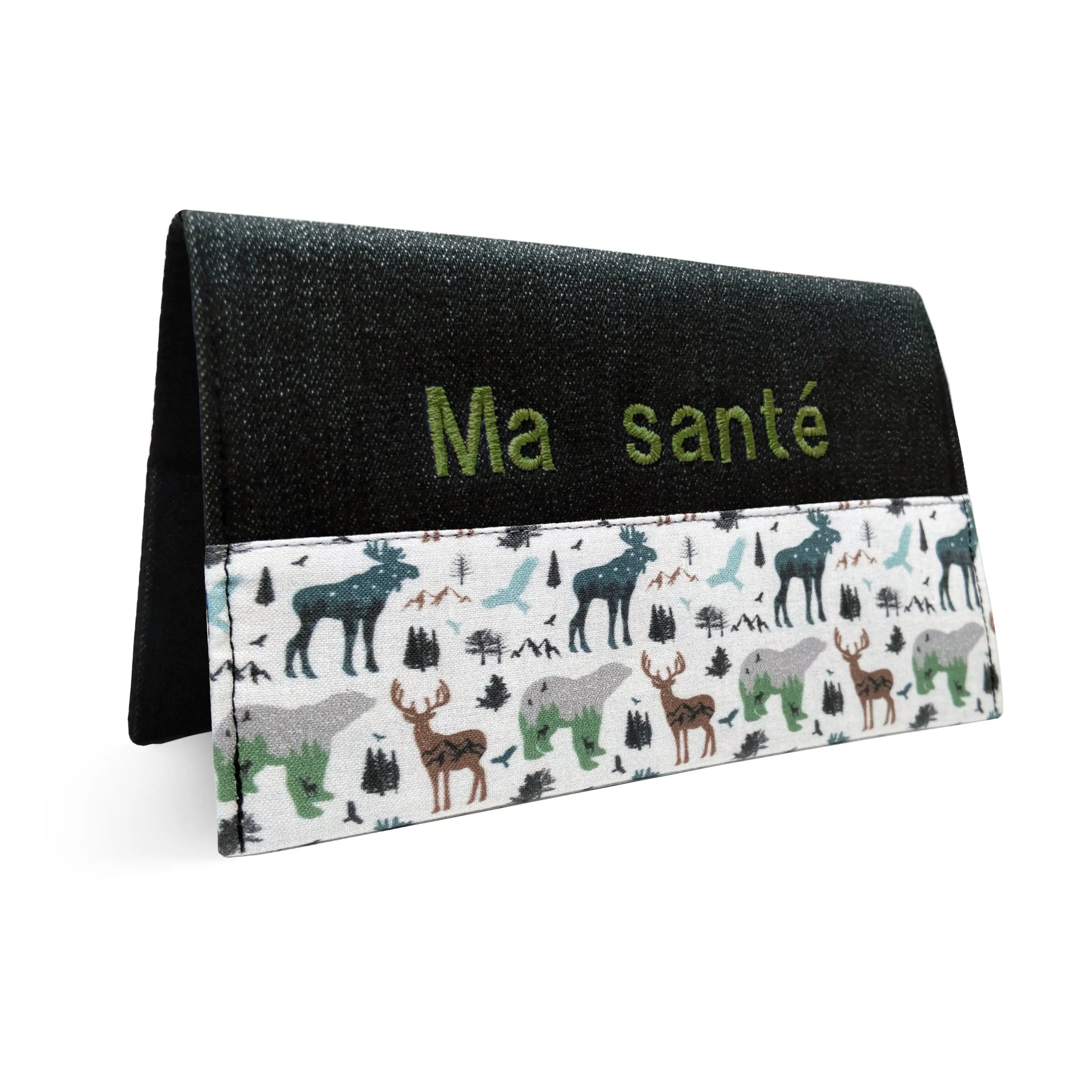 Protège carnet de santé personnalisé Lolikö Animaux de la forêt Lolikö