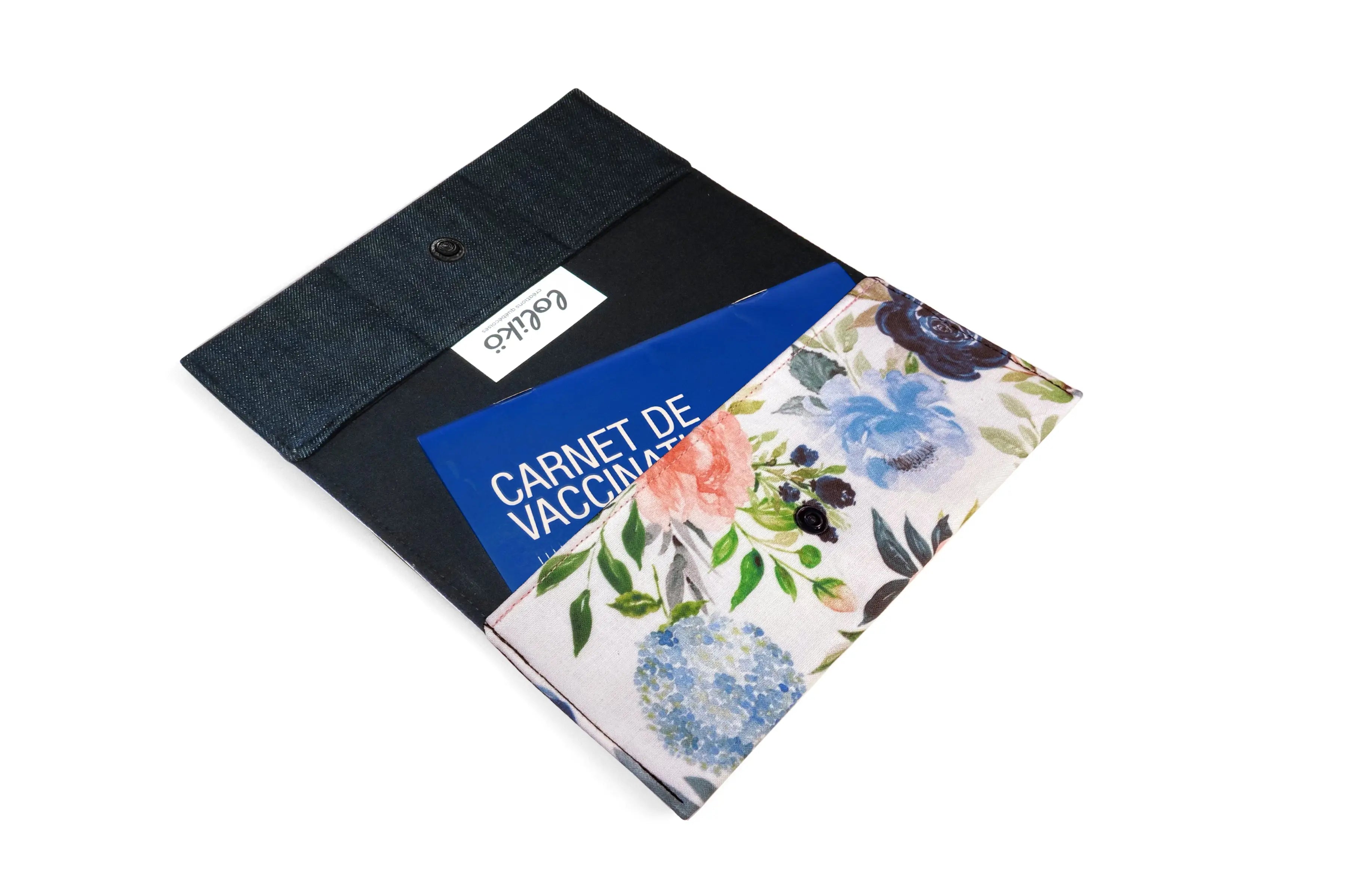 Protège carnet de santé personnalisé Lolikö Rose Lolikö