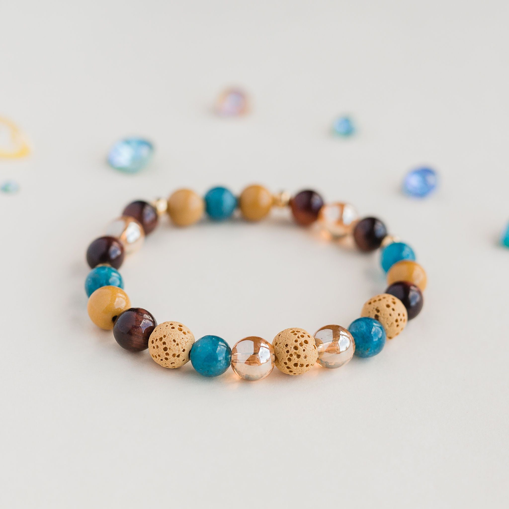 Bracelet Sophistikate Curcuma - fabriqué au Québec