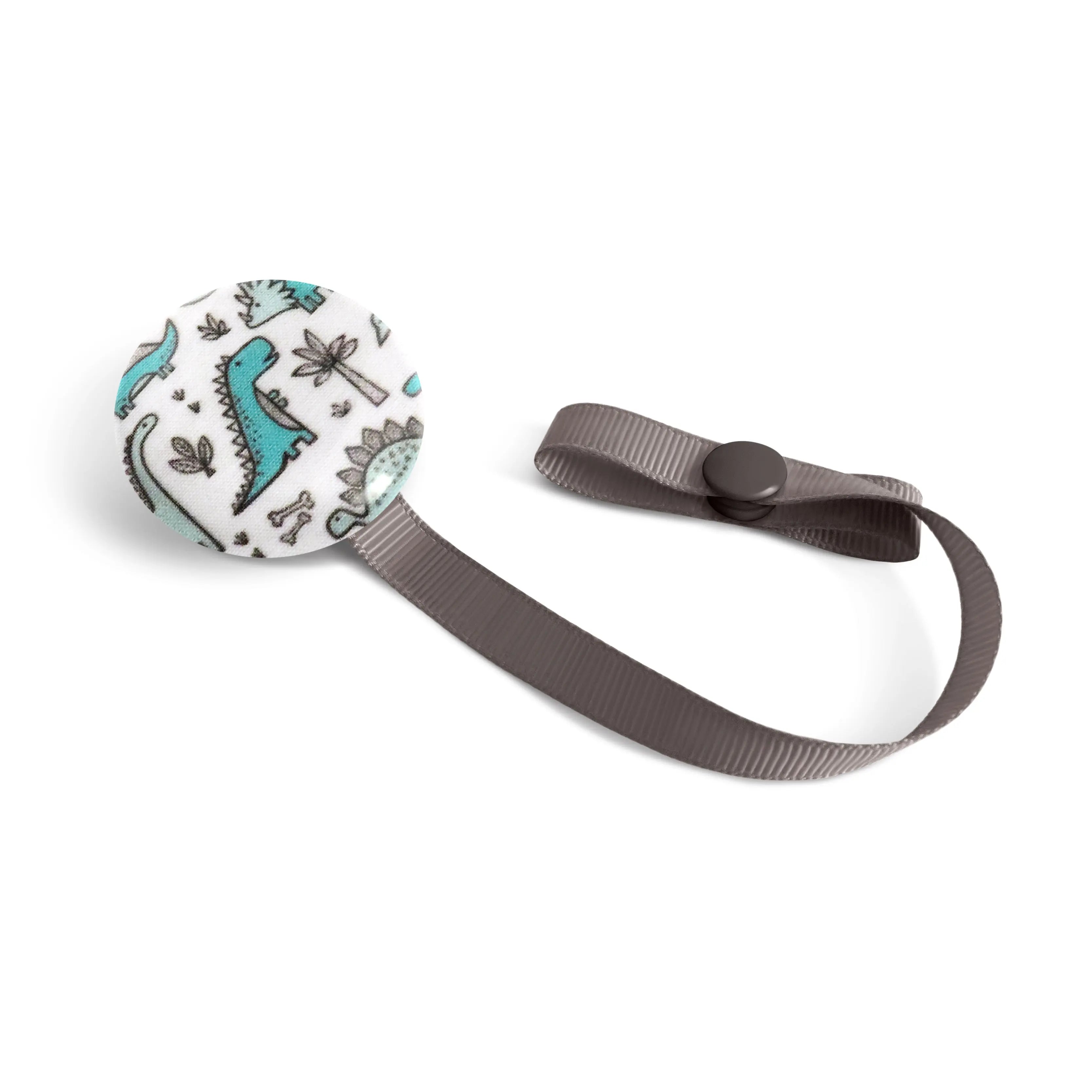 Attache-suce Lolikö Dino turquoise (motif : Caja_design) Lolikö