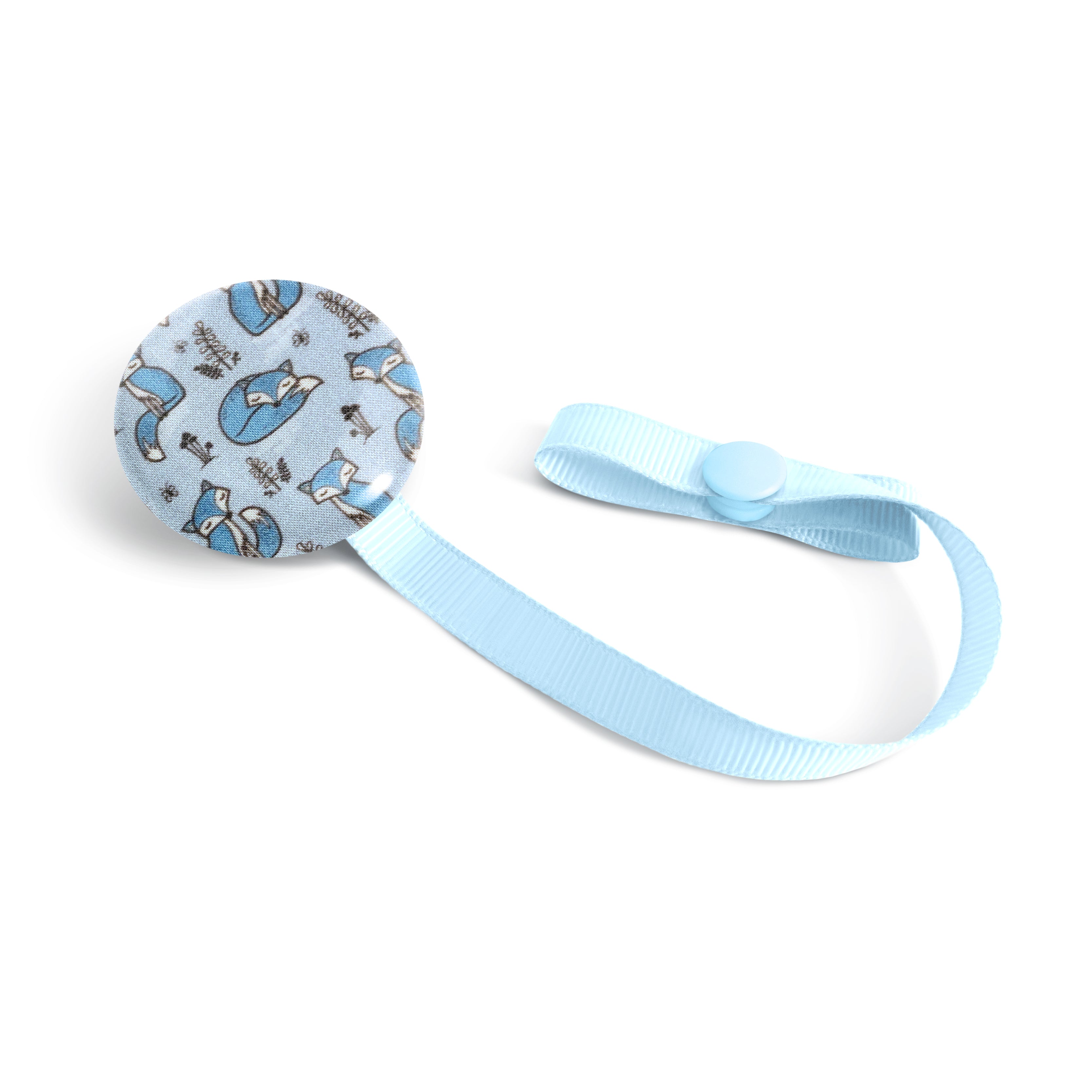 Attache-suce Lolikö Renard bleu pâle