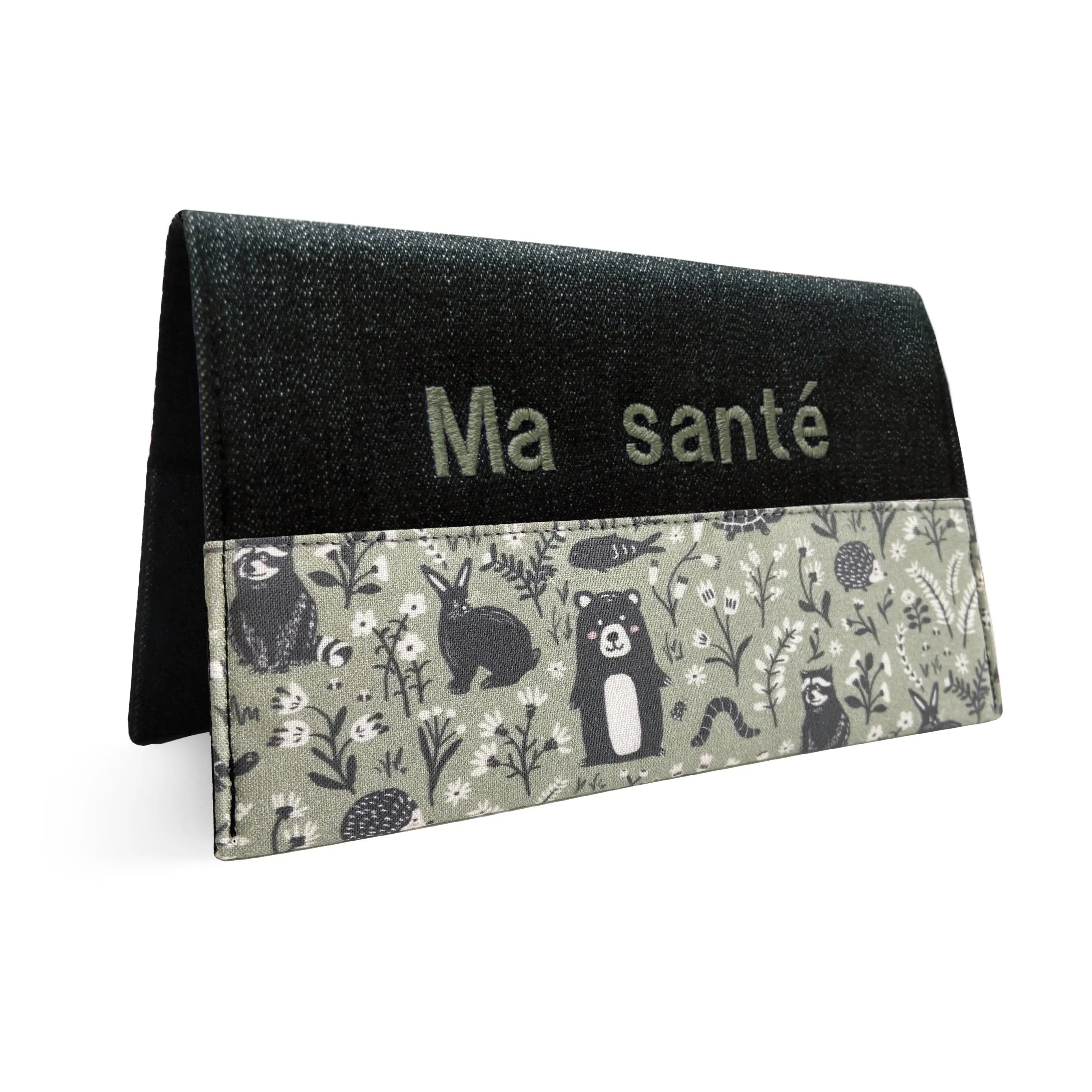 Protège carnet de santé personnalisé Lolikö sous-bois Lolikö