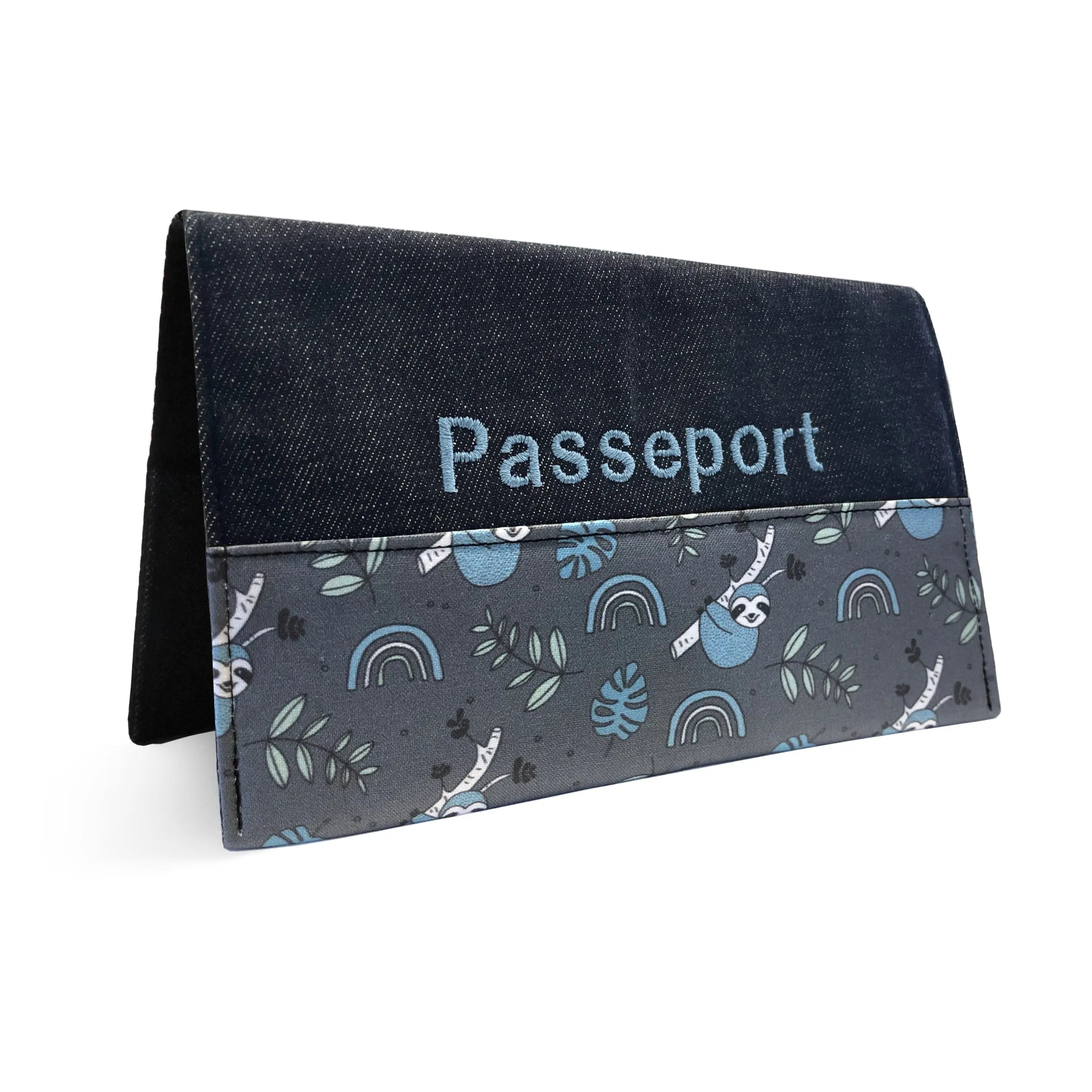 Protège carnet de santé personnalisé Lolikö Paresseux Lolikö